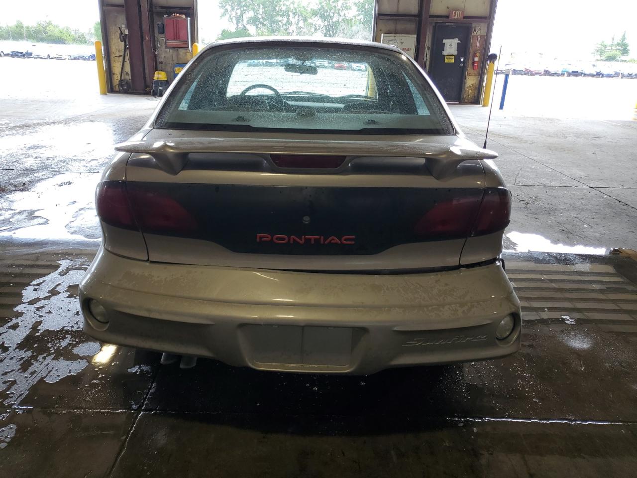 2001 Pontiac Sunfire Se Gray vin: 1G2JB524X17106500