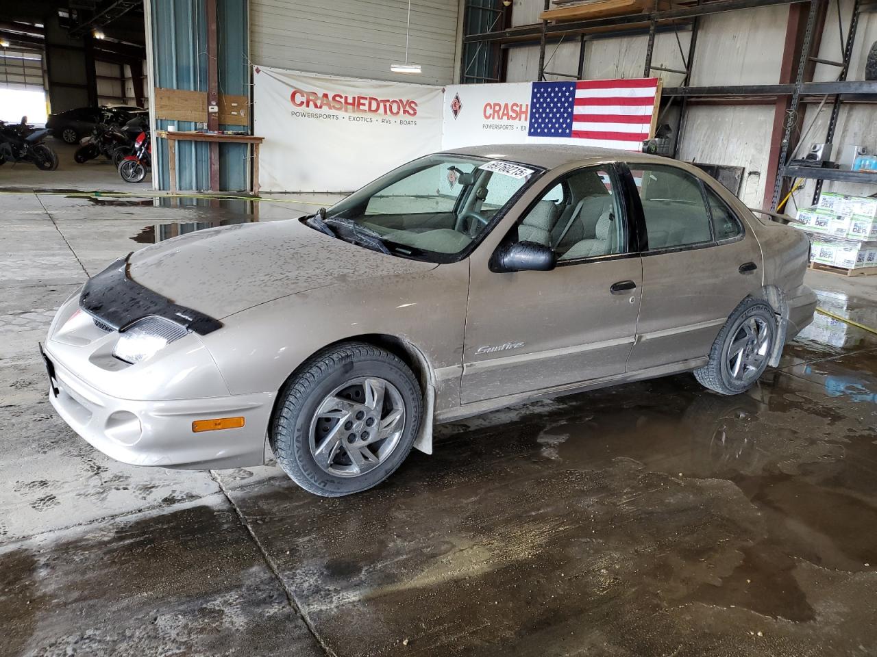 2001 Pontiac Sunfire Se Gray vin: 1G2JB524X17106500