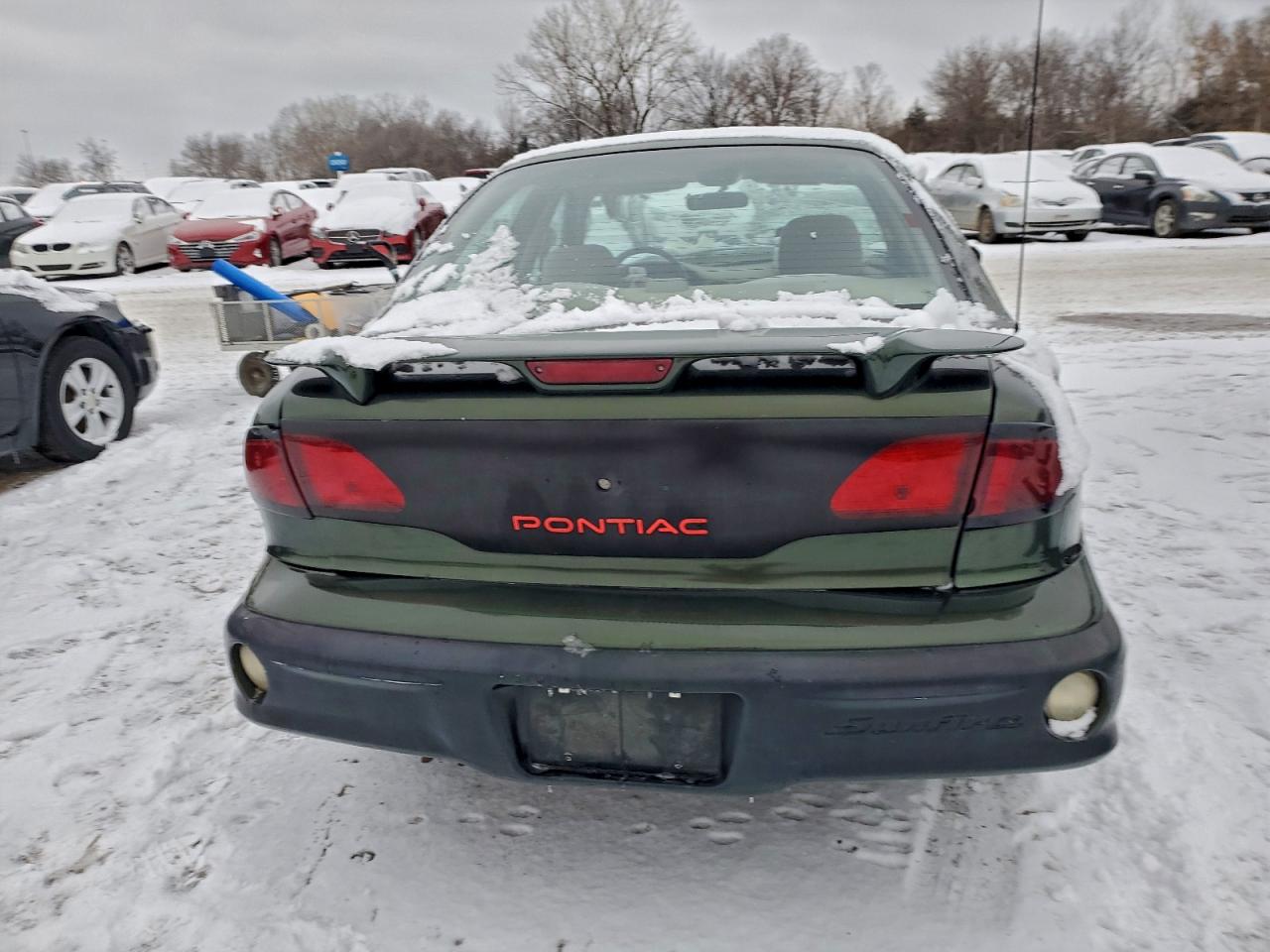2001 Pontiac Sunfire Se Green vin: 1G2JB524X17143949
