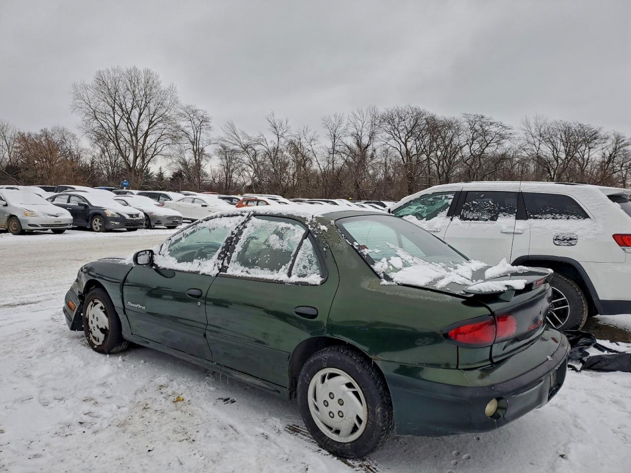 2001 Pontiac Sunfire Se Green vin: 1G2JB524X17143949
