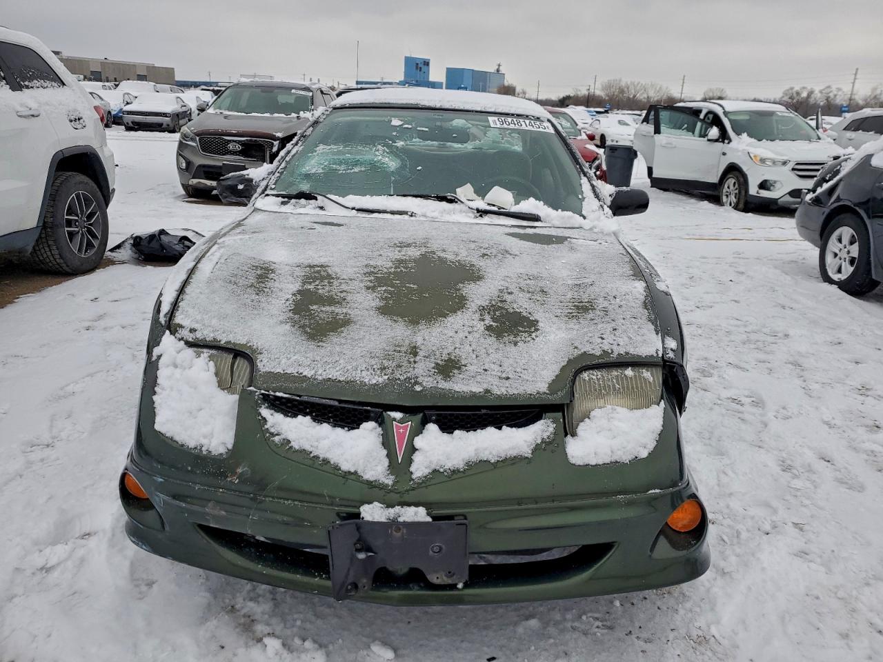 2001 Pontiac Sunfire Se Green vin: 1G2JB524X17143949