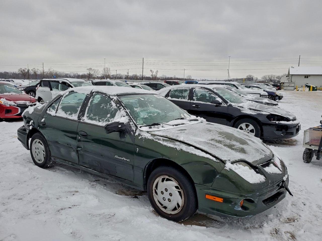 2001 Pontiac Sunfire Se Green vin: 1G2JB524X17143949