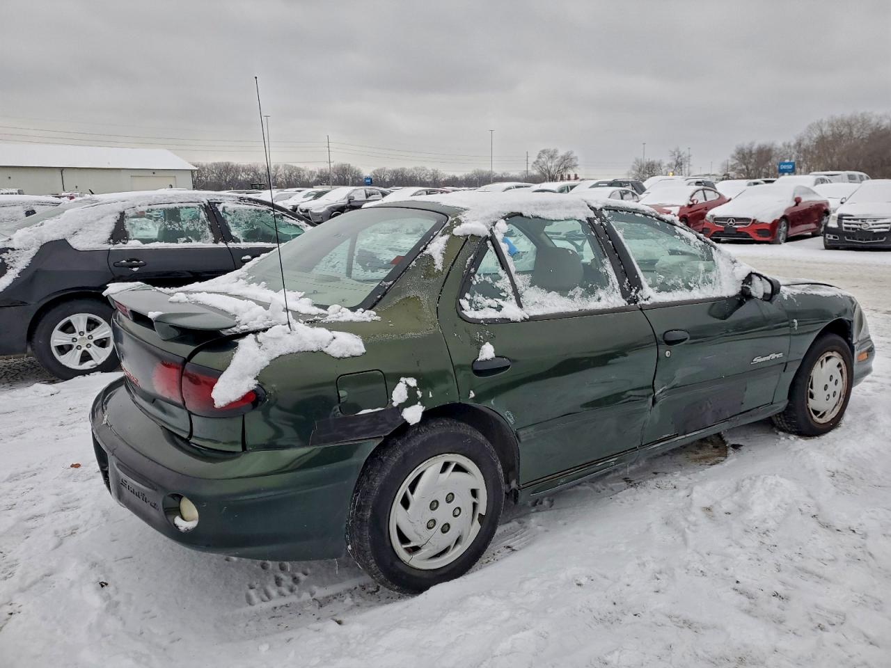 2001 Pontiac Sunfire Se Green vin: 1G2JB524X17143949