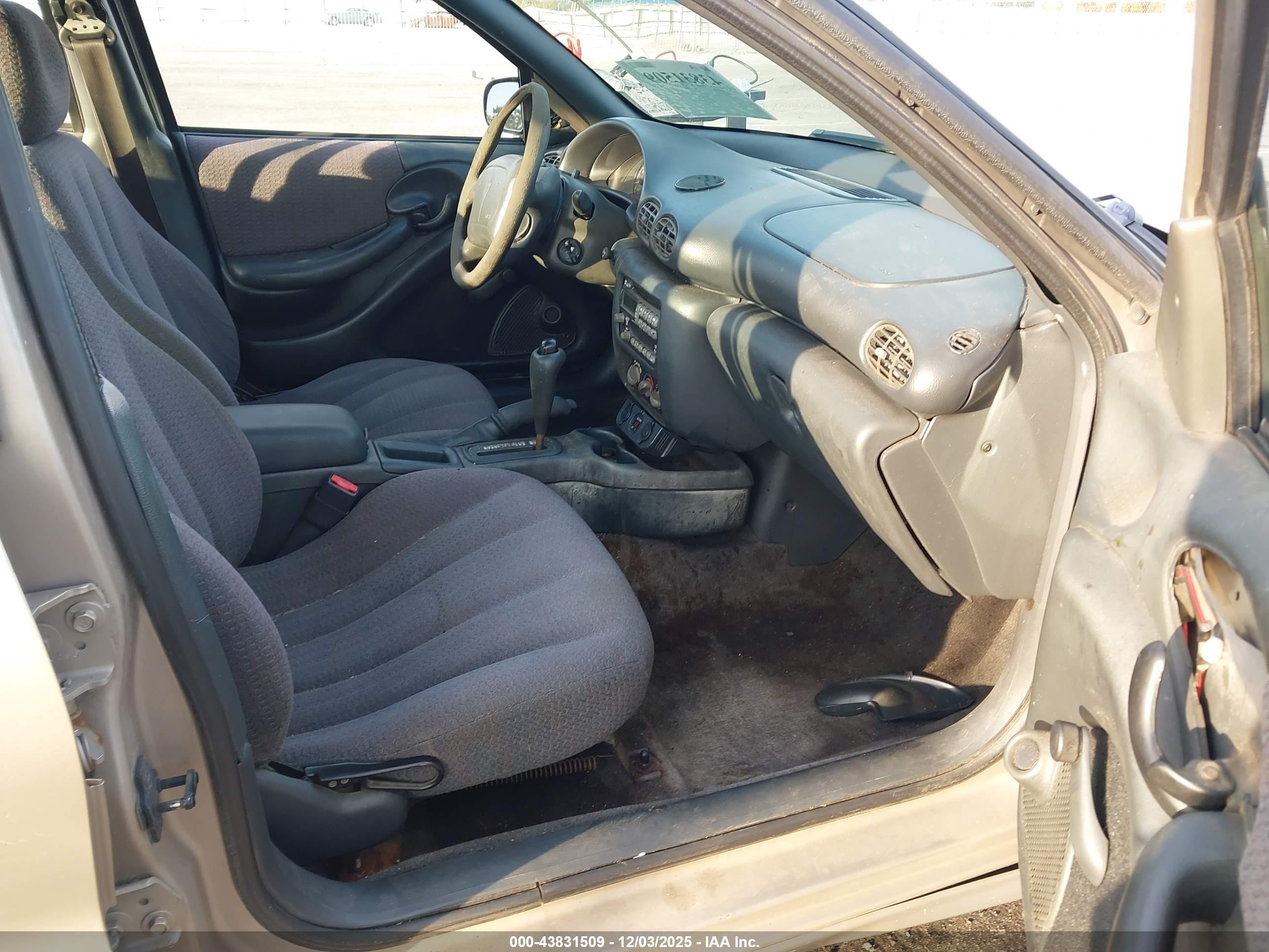 2001 Pontiac Sunfire Se Champagne vin: 1G2JB524X17335369