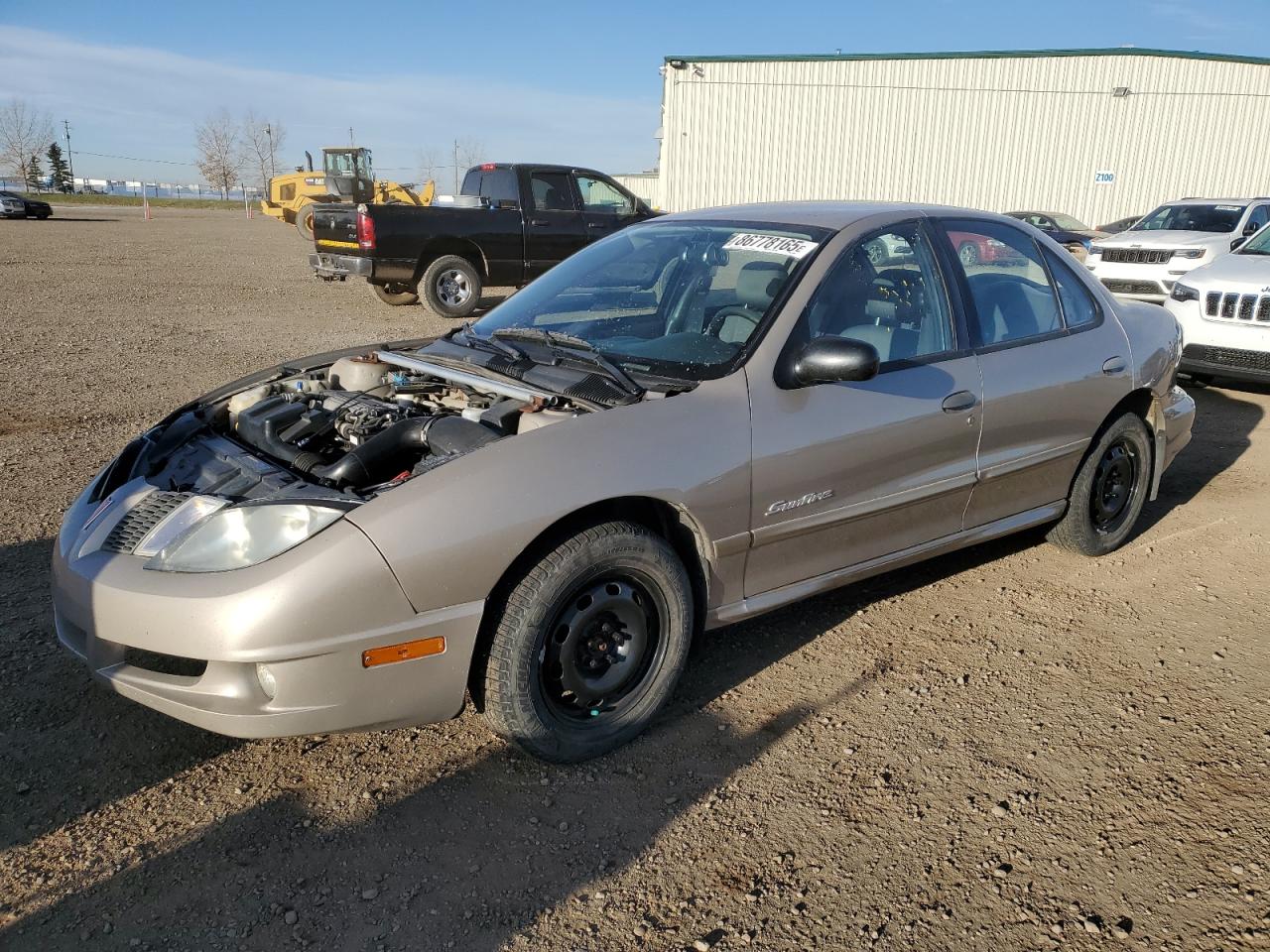 2004 Pontiac Sunfire Sl Silver vin: 1G2JB52F547364638