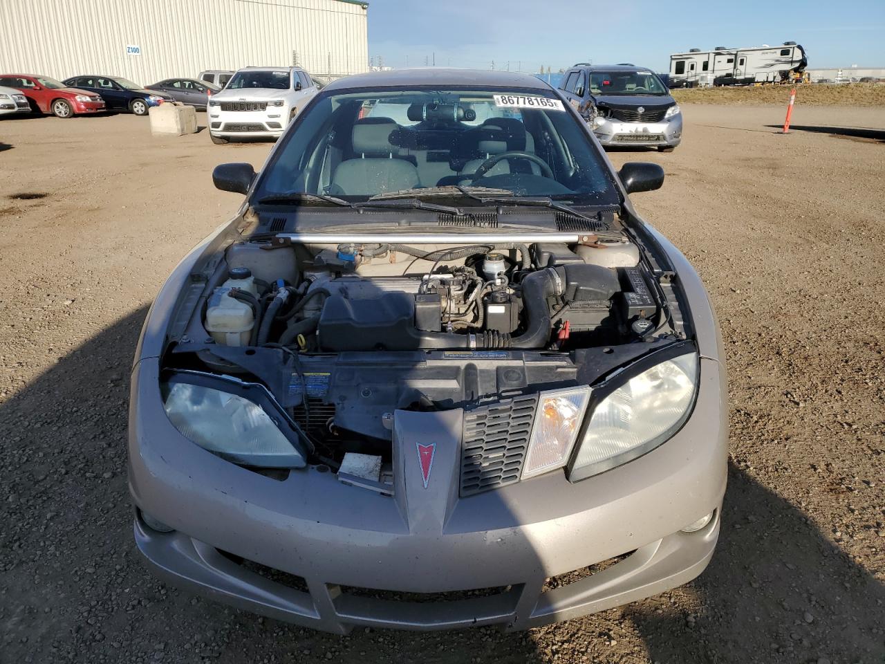 2004 Pontiac Sunfire Sl Silver vin: 1G2JB52F547364638