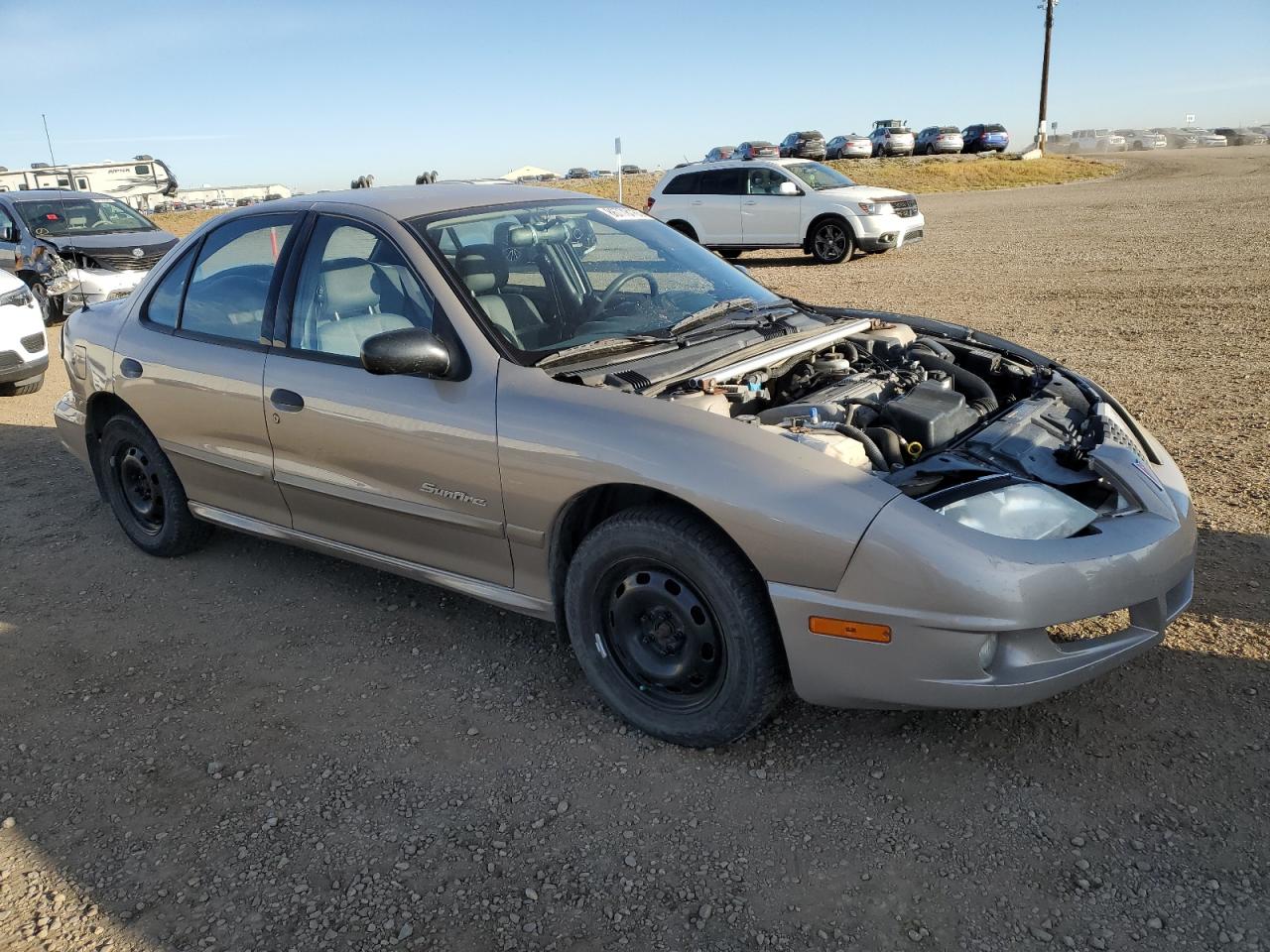 2004 Pontiac Sunfire Sl Silver vin: 1G2JB52F547364638