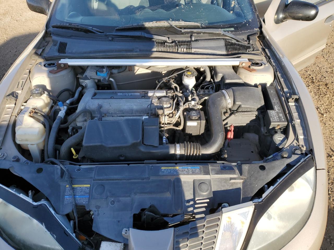 2004 Pontiac Sunfire Sl Silver vin: 1G2JB52F547364638