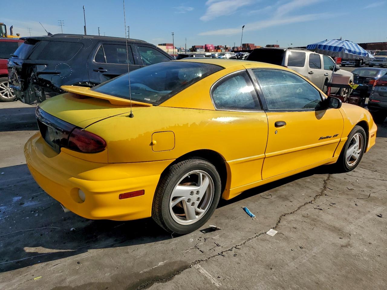 2002 Pontiac Sunfire Gt Yellow vin: 1G2JD12F127427444
