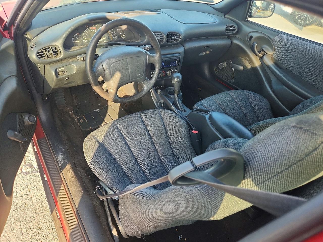 1998 Pontiac Sunfire Gt Red vin: 1G2JD12T0W7501206