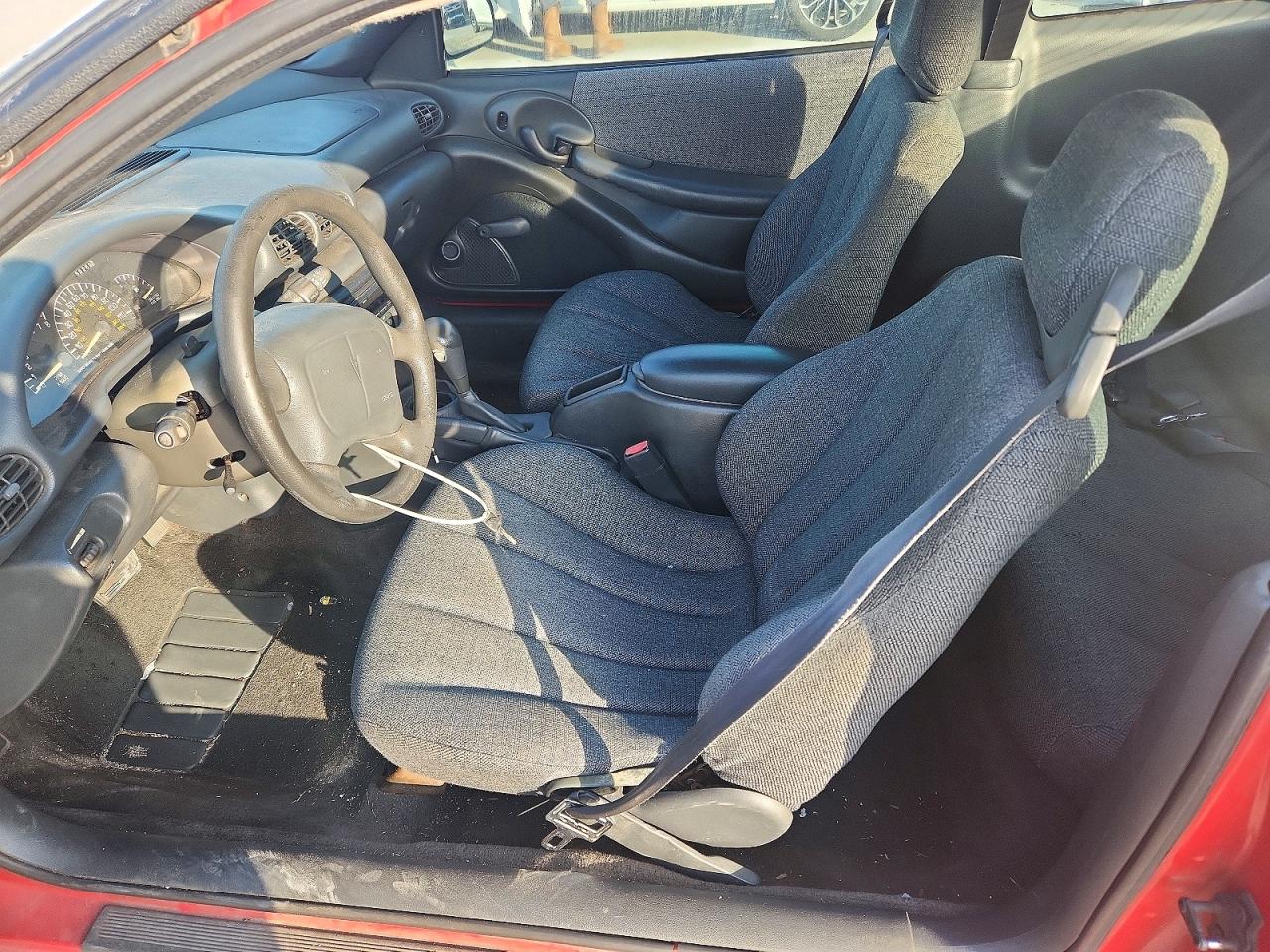 1998 Pontiac Sunfire Gt Red vin: 1G2JD12T0W7501206