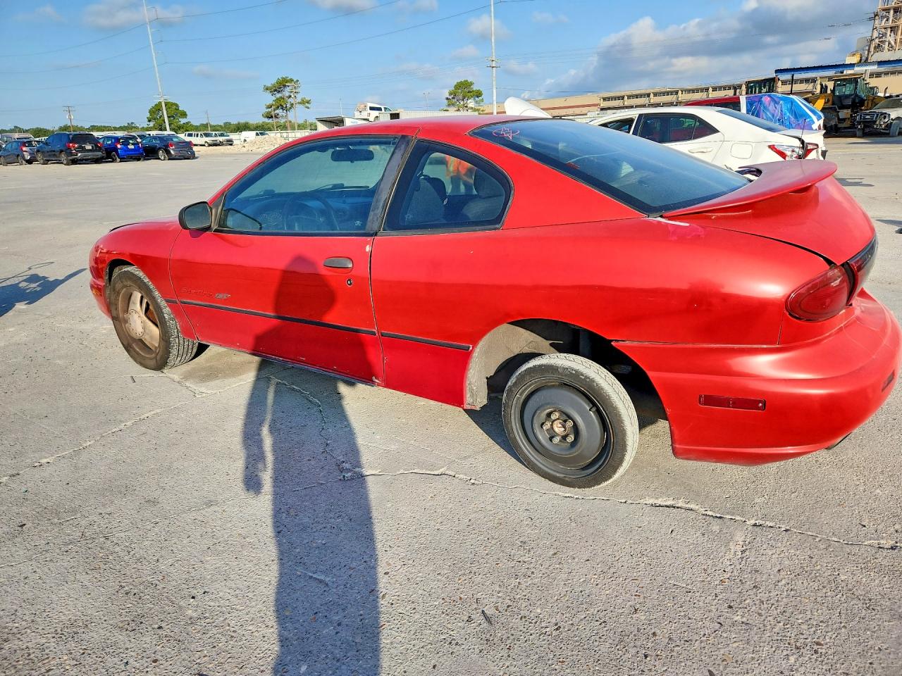 1998 Pontiac Sunfire Gt Red vin: 1G2JD12T0W7501206