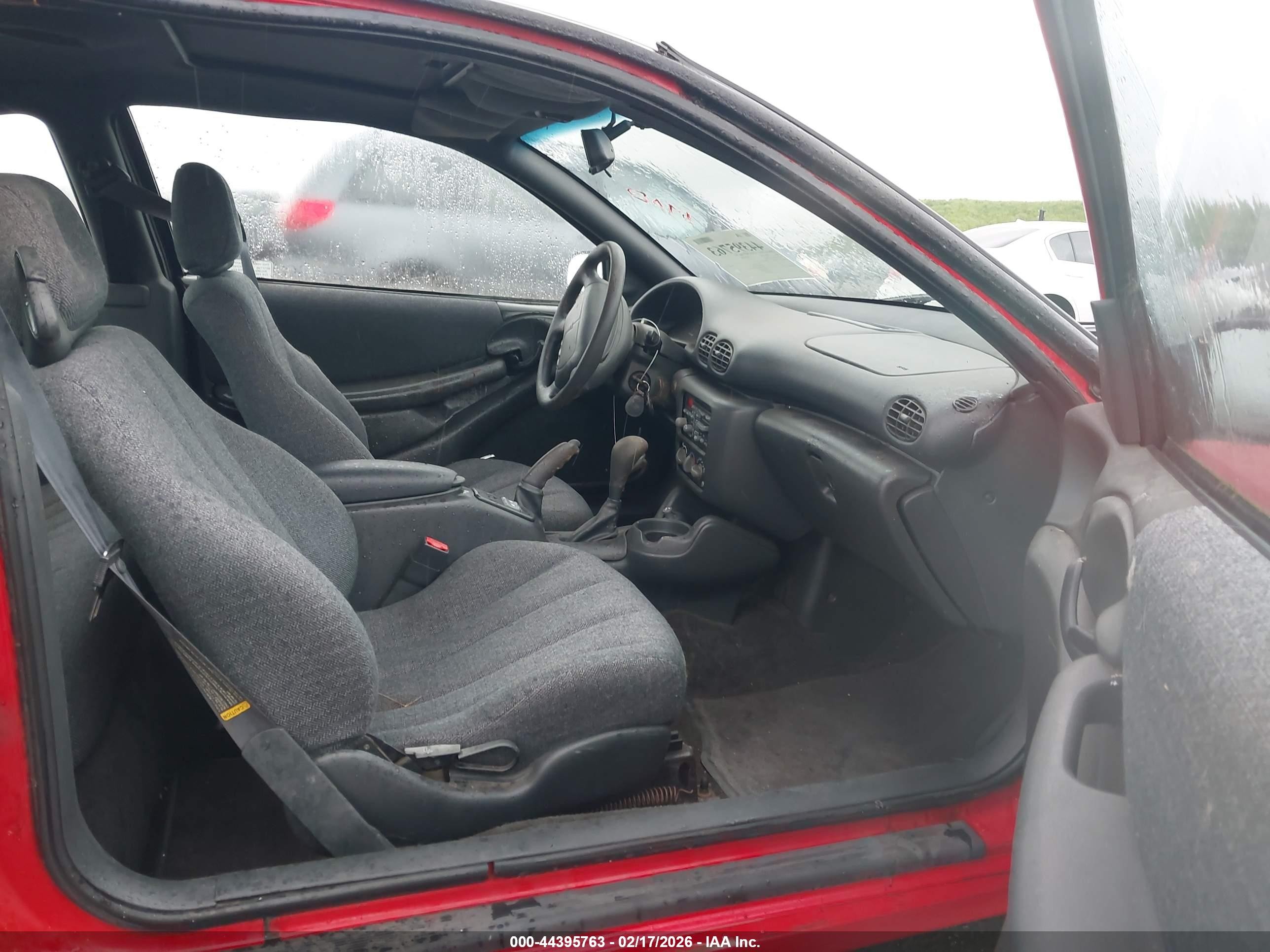 1997 Pontiac Sunfire Gt Red vin: 1G2JD12T1V7609638