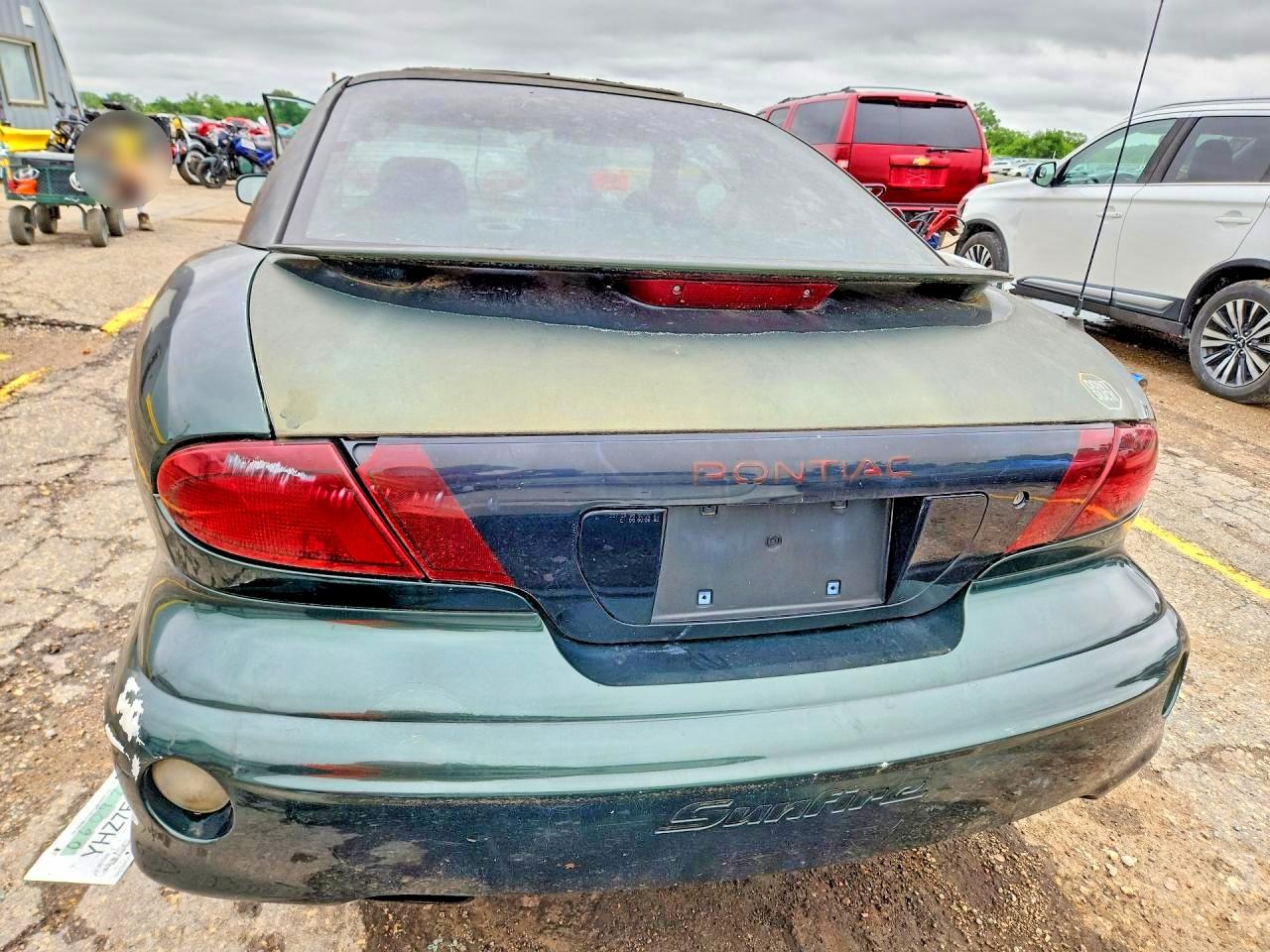 2000 Pontiac Sunfire Gt Green vin: 1G2JD12T6Y7158260