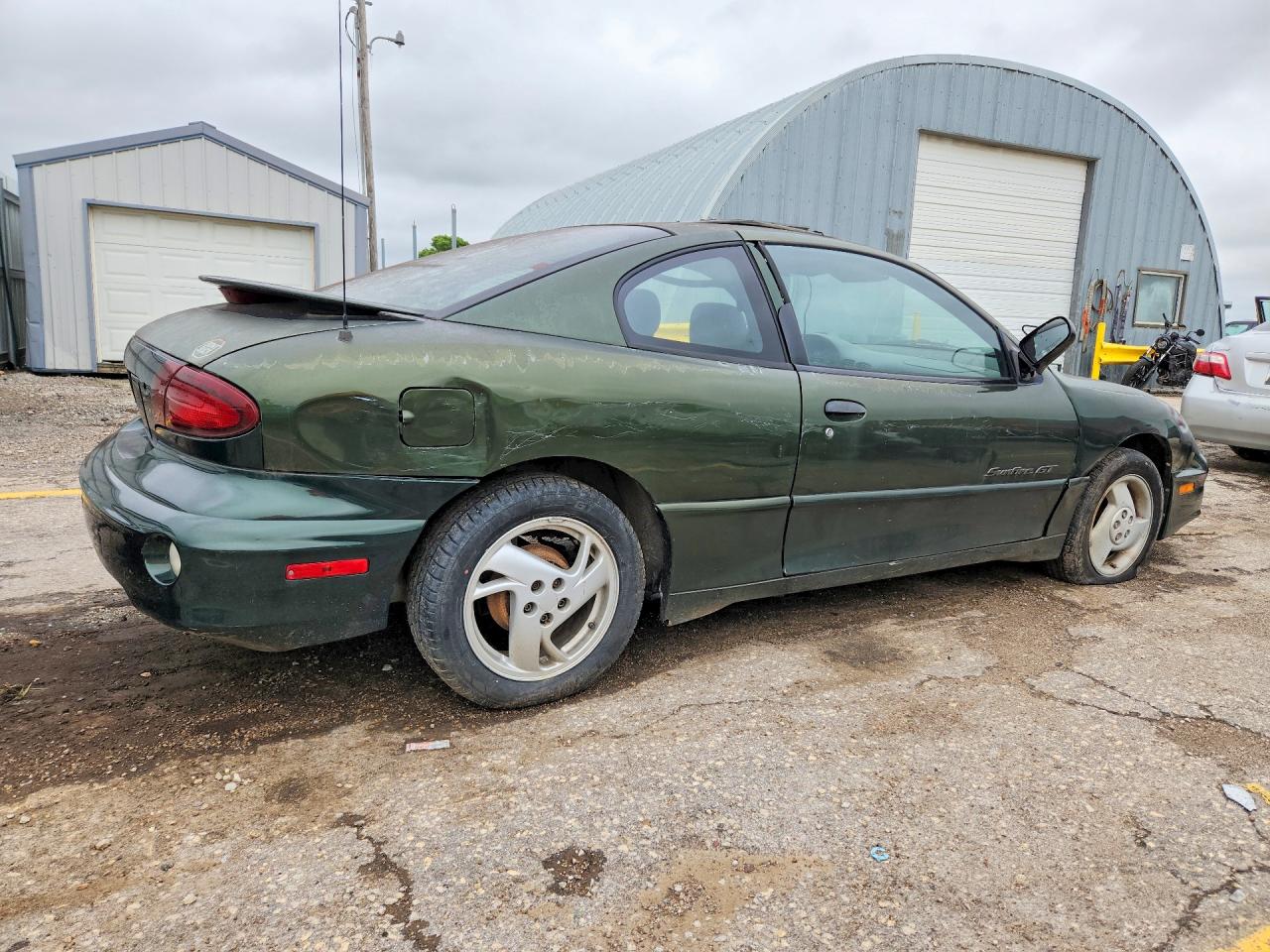 2000 Pontiac Sunfire Gt Green vin: 1G2JD12T6Y7158260