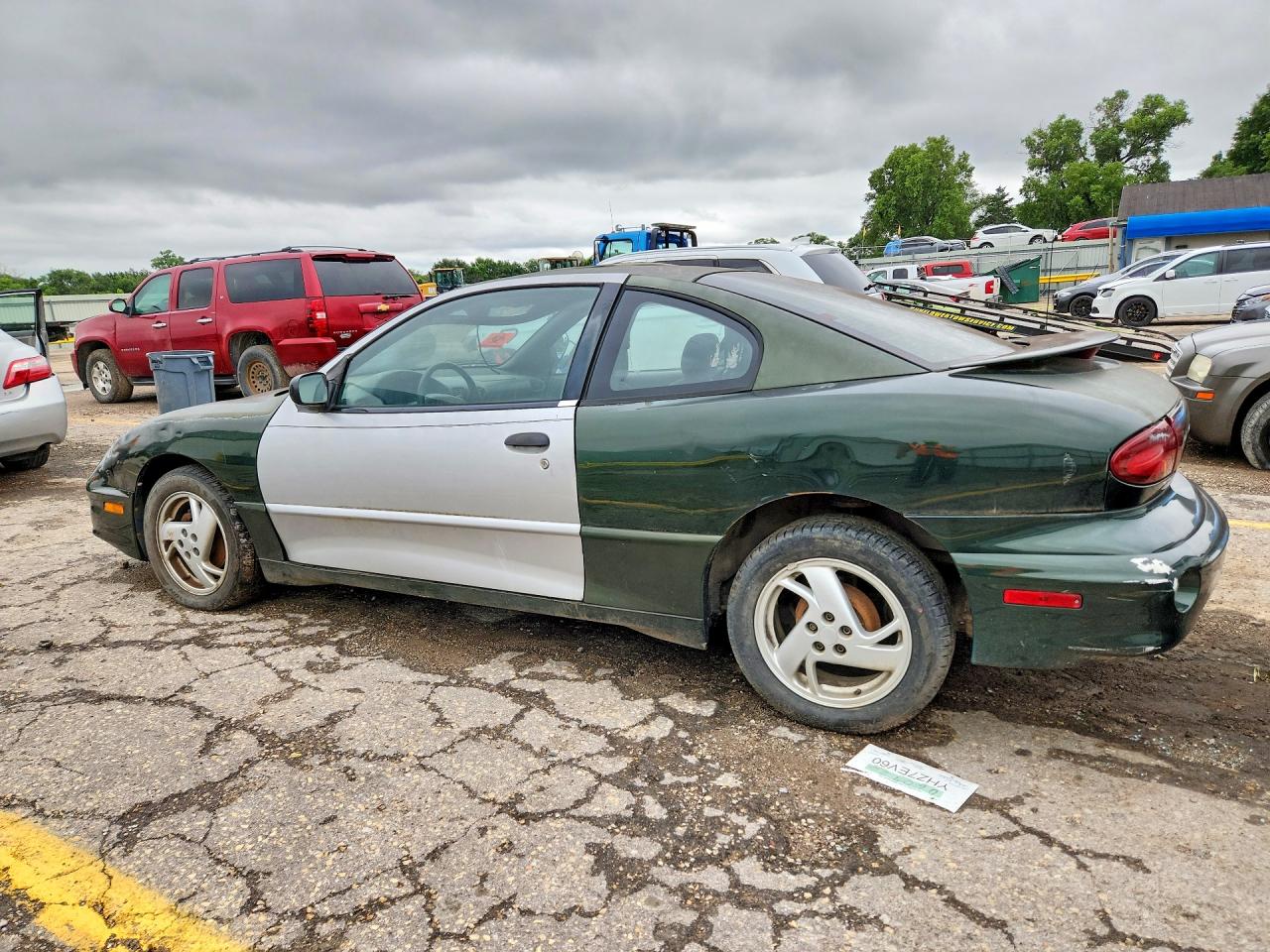 2000 Pontiac Sunfire Gt Green vin: 1G2JD12T6Y7158260
