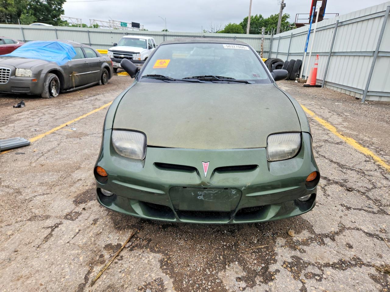 2000 Pontiac Sunfire Gt Green vin: 1G2JD12T6Y7158260