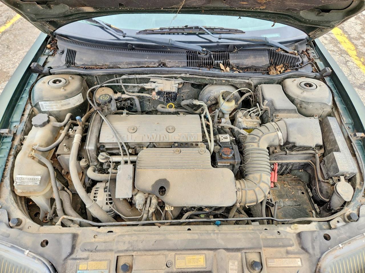2000 Pontiac Sunfire Gt Green vin: 1G2JD12T6Y7158260