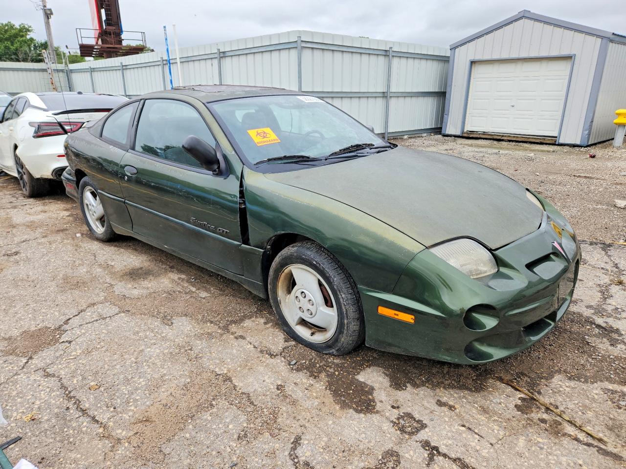 2000 Pontiac Sunfire Gt Green vin: 1G2JD12T6Y7158260
