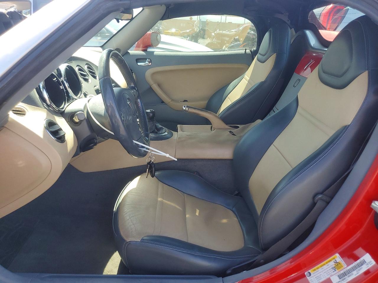 2006 Pontiac Solstice Red vin: 1G2MB33B06Y106635
