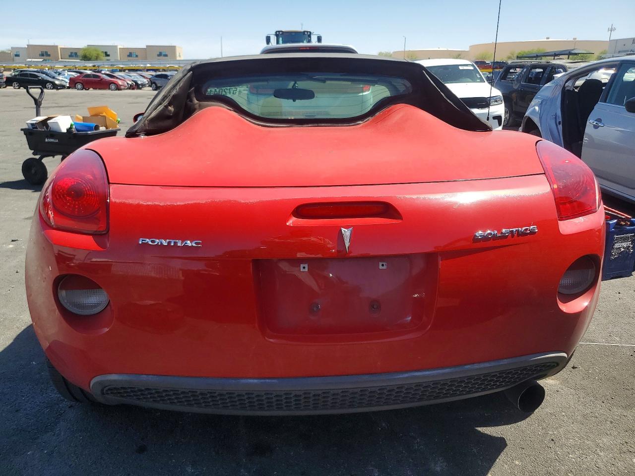 2006 Pontiac Solstice Red vin: 1G2MB33B06Y106635