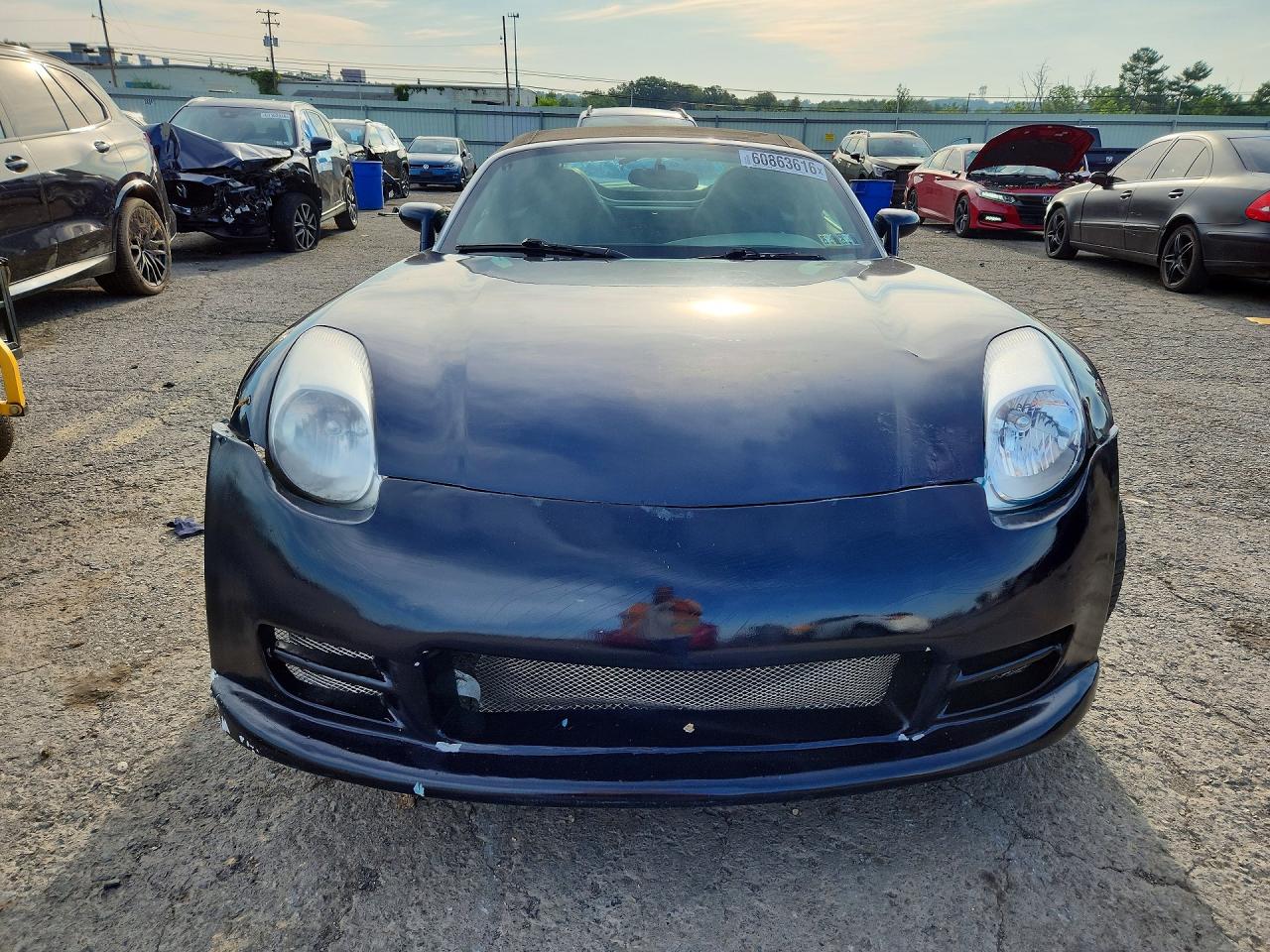 2006 Pontiac Solstice Blue vin: 1G2MB33B26Y110749