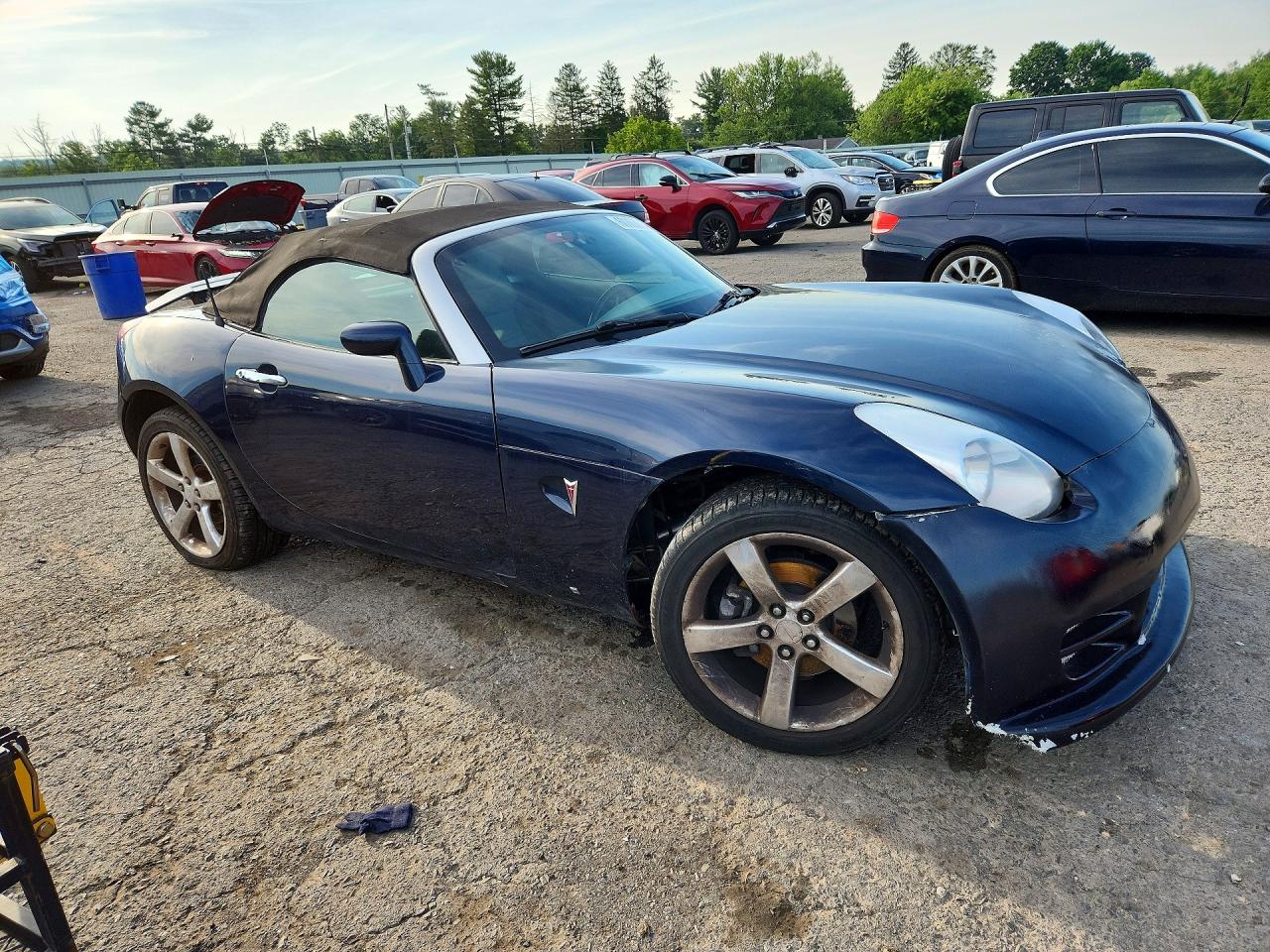 2006 Pontiac Solstice Blue vin: 1G2MB33B26Y110749