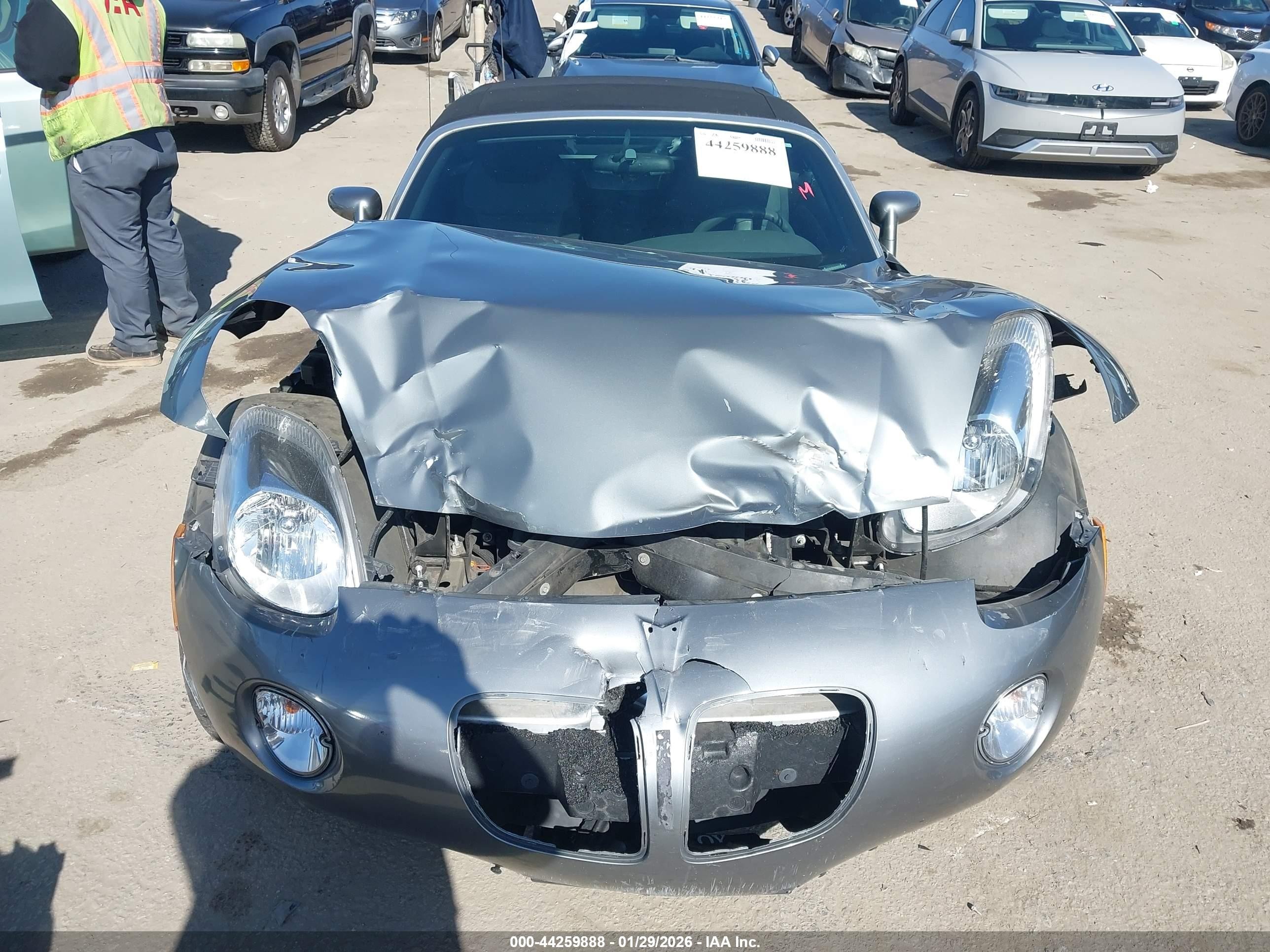2006 Pontiac Solstice   Gray vin: 1G2MB33B36Y101350