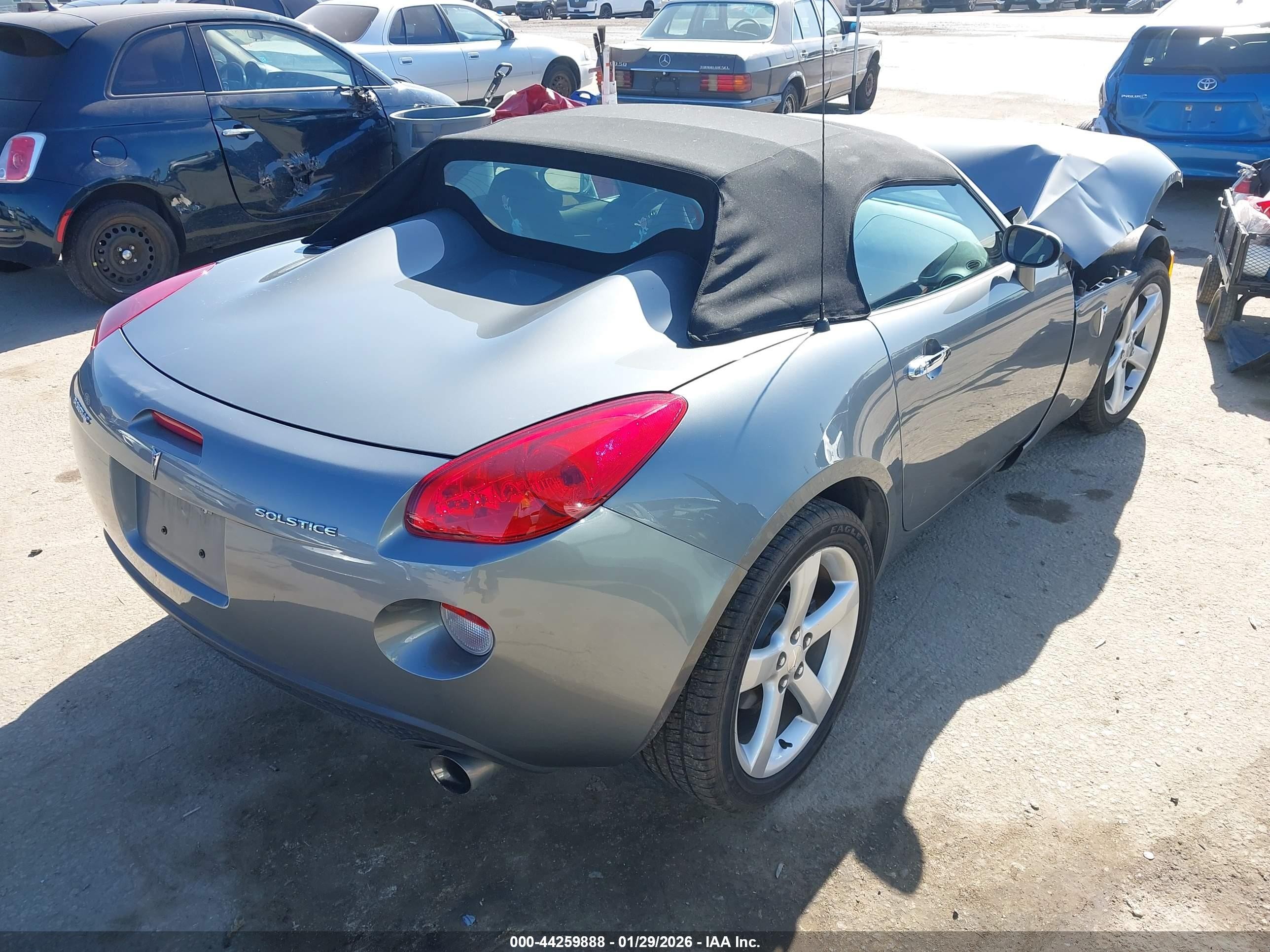 2006 Pontiac Solstice   Gray vin: 1G2MB33B36Y101350