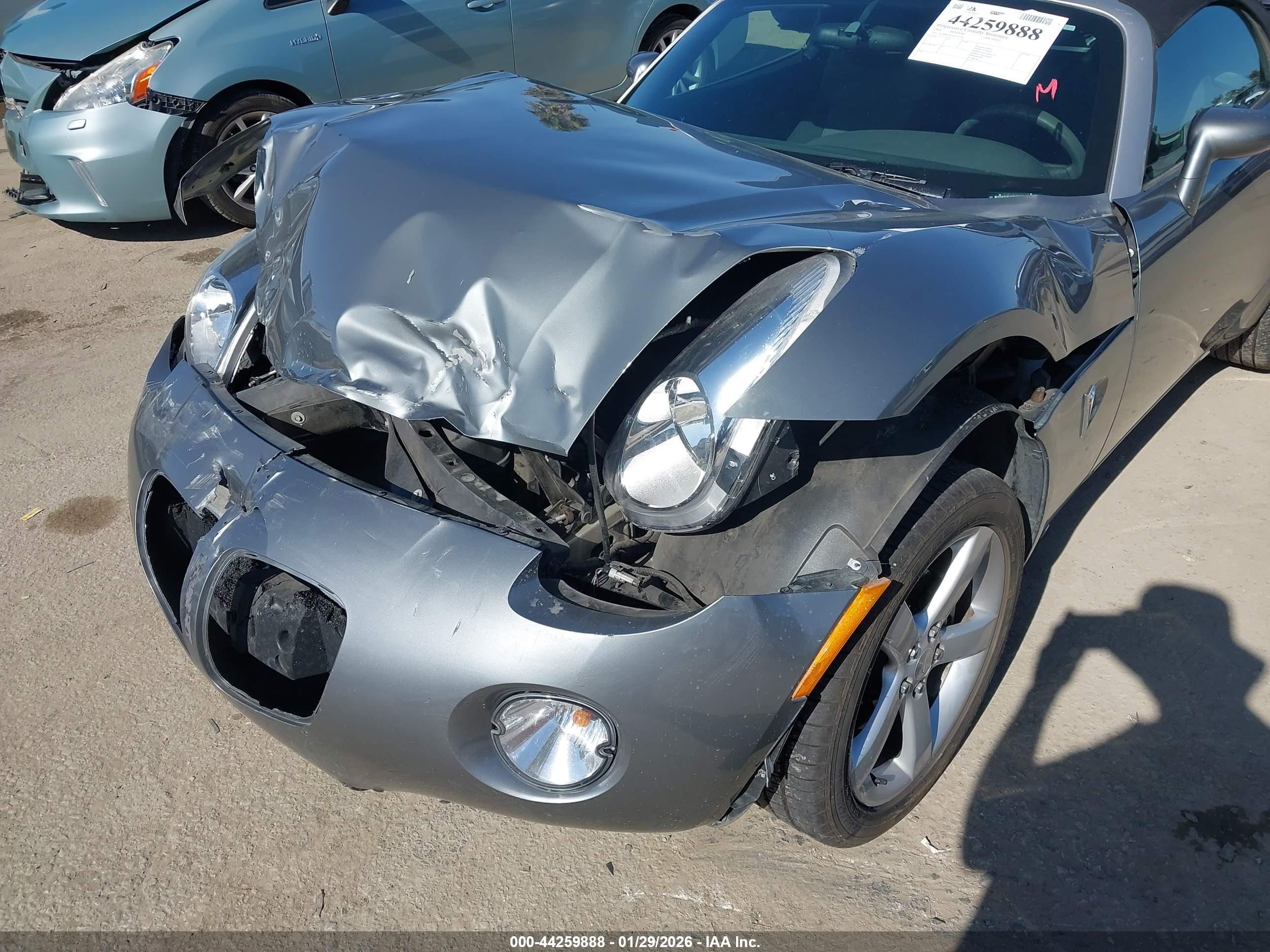 2006 Pontiac Solstice   Gray vin: 1G2MB33B36Y101350