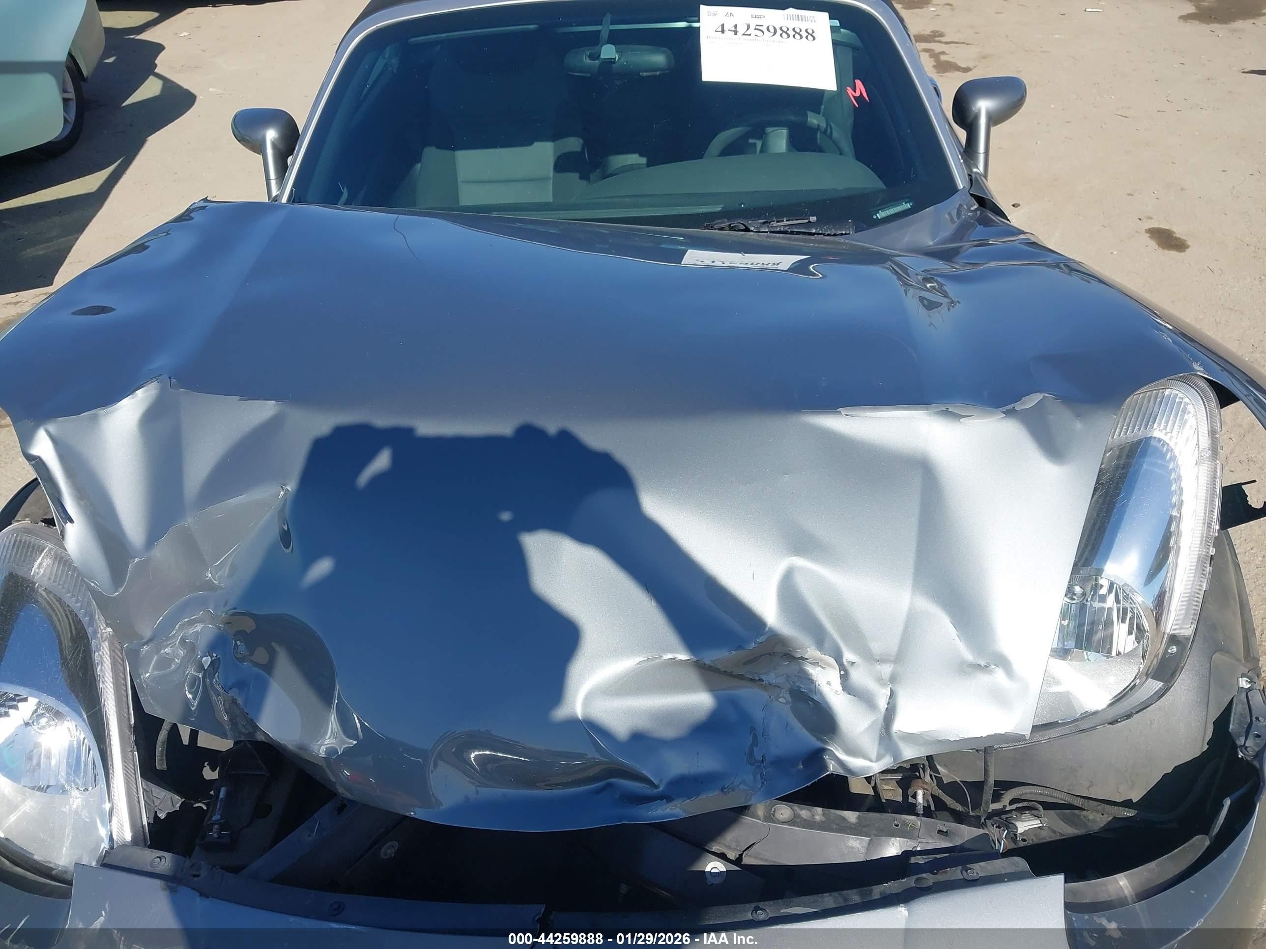 2006 Pontiac Solstice   Gray vin: 1G2MB33B36Y101350