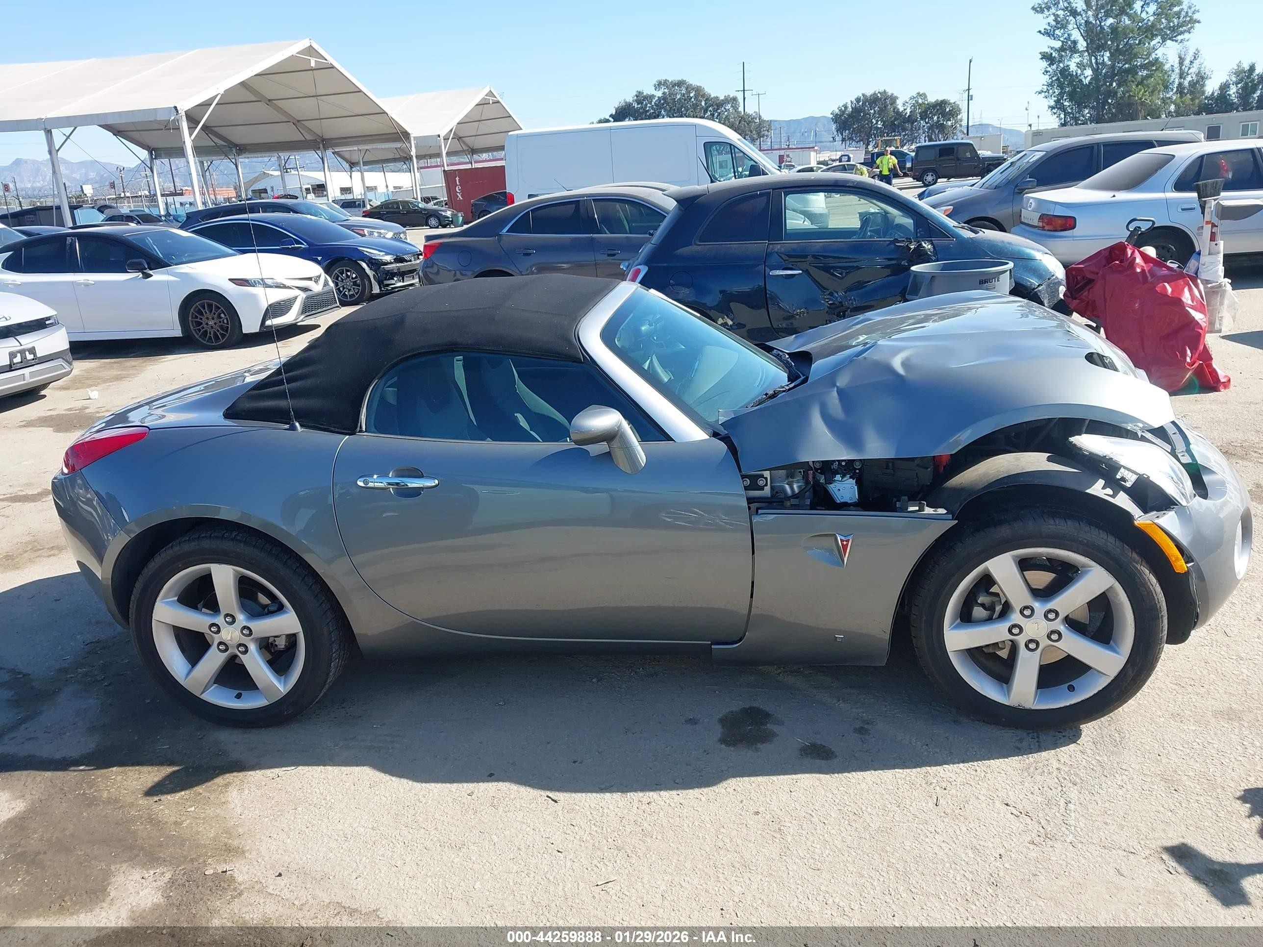 2006 Pontiac Solstice   Gray vin: 1G2MB33B36Y101350