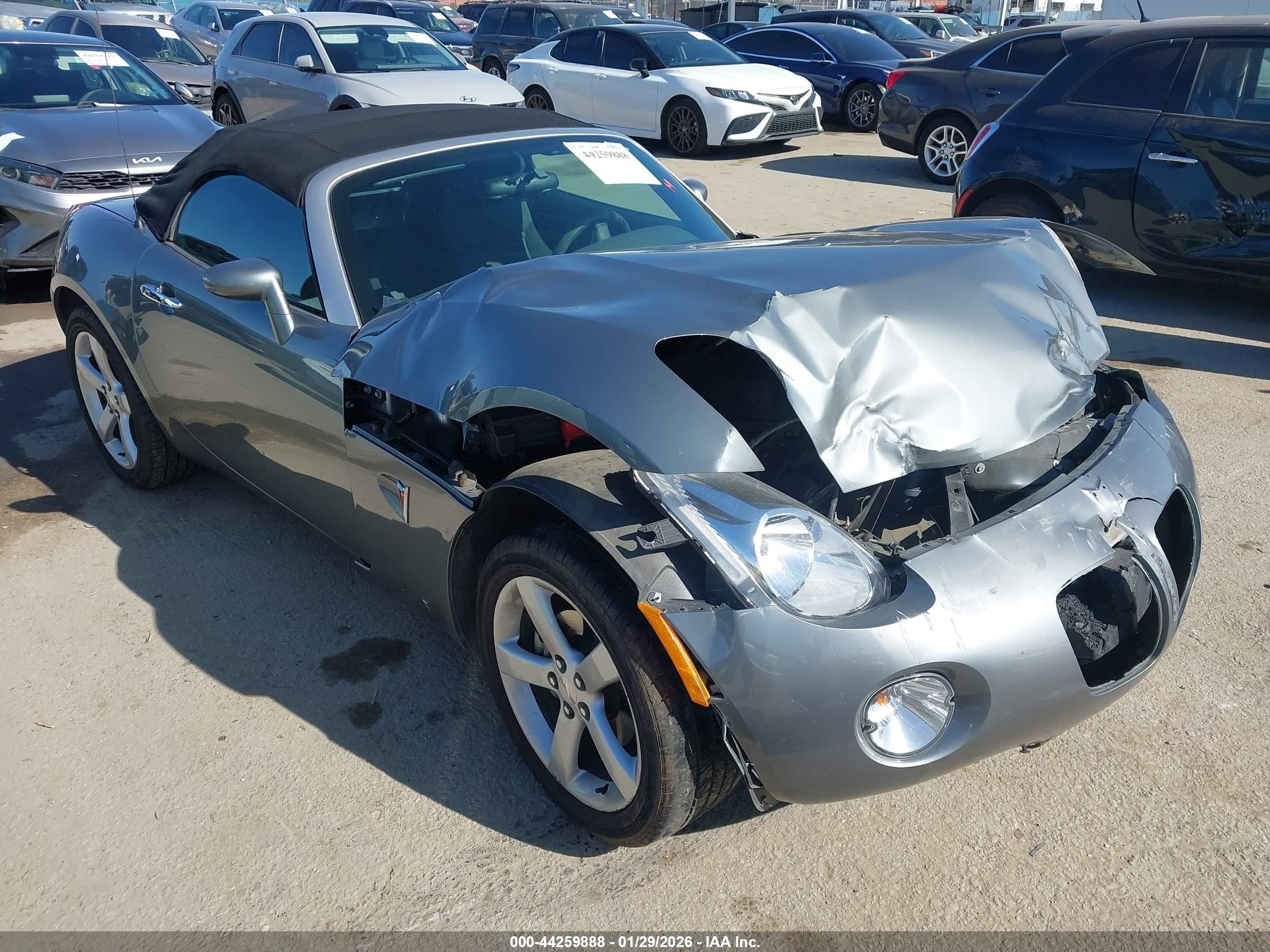 2006 Pontiac Solstice   Gray vin: 1G2MB33B36Y101350