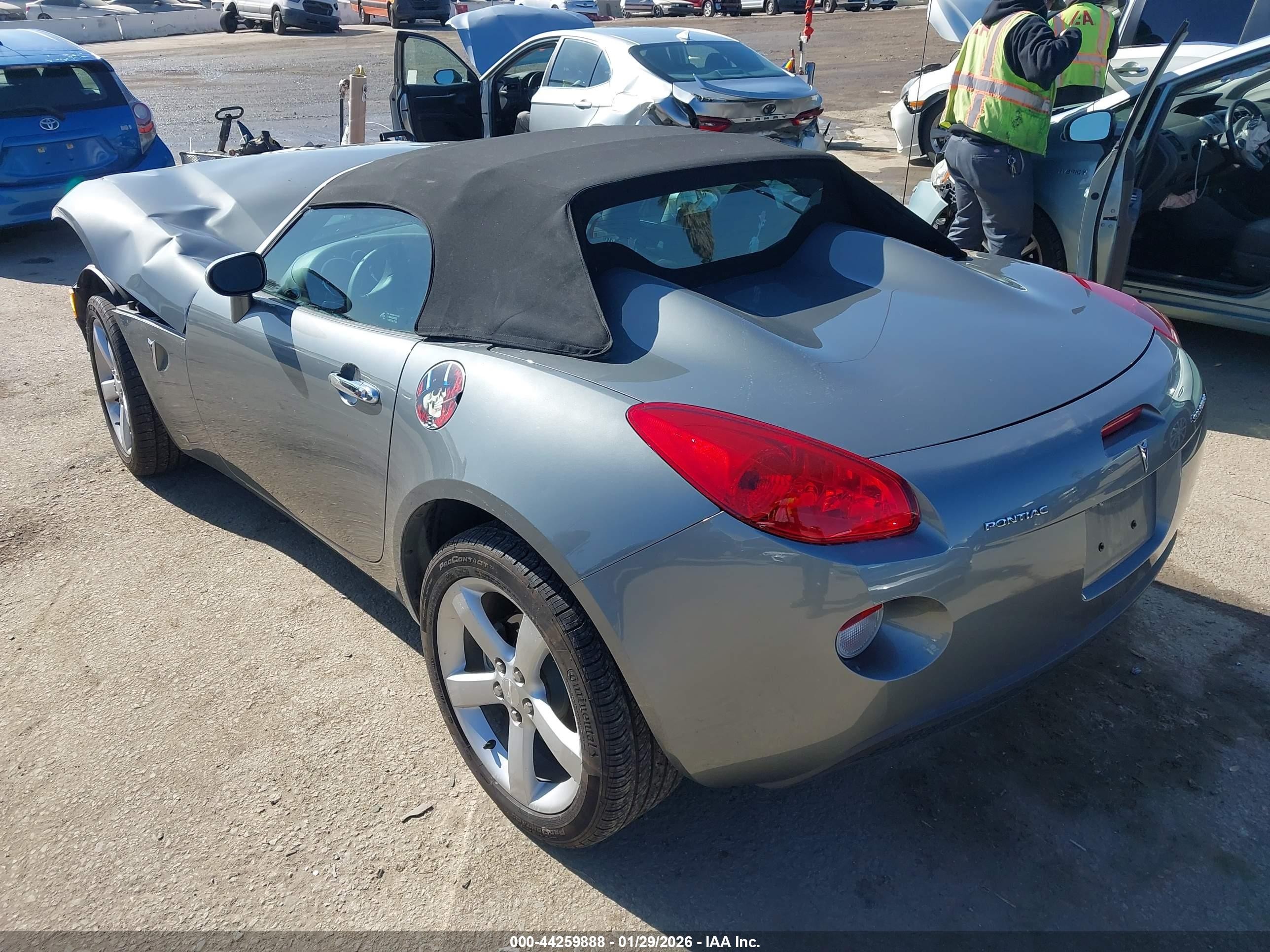 2006 Pontiac Solstice   Gray vin: 1G2MB33B36Y101350
