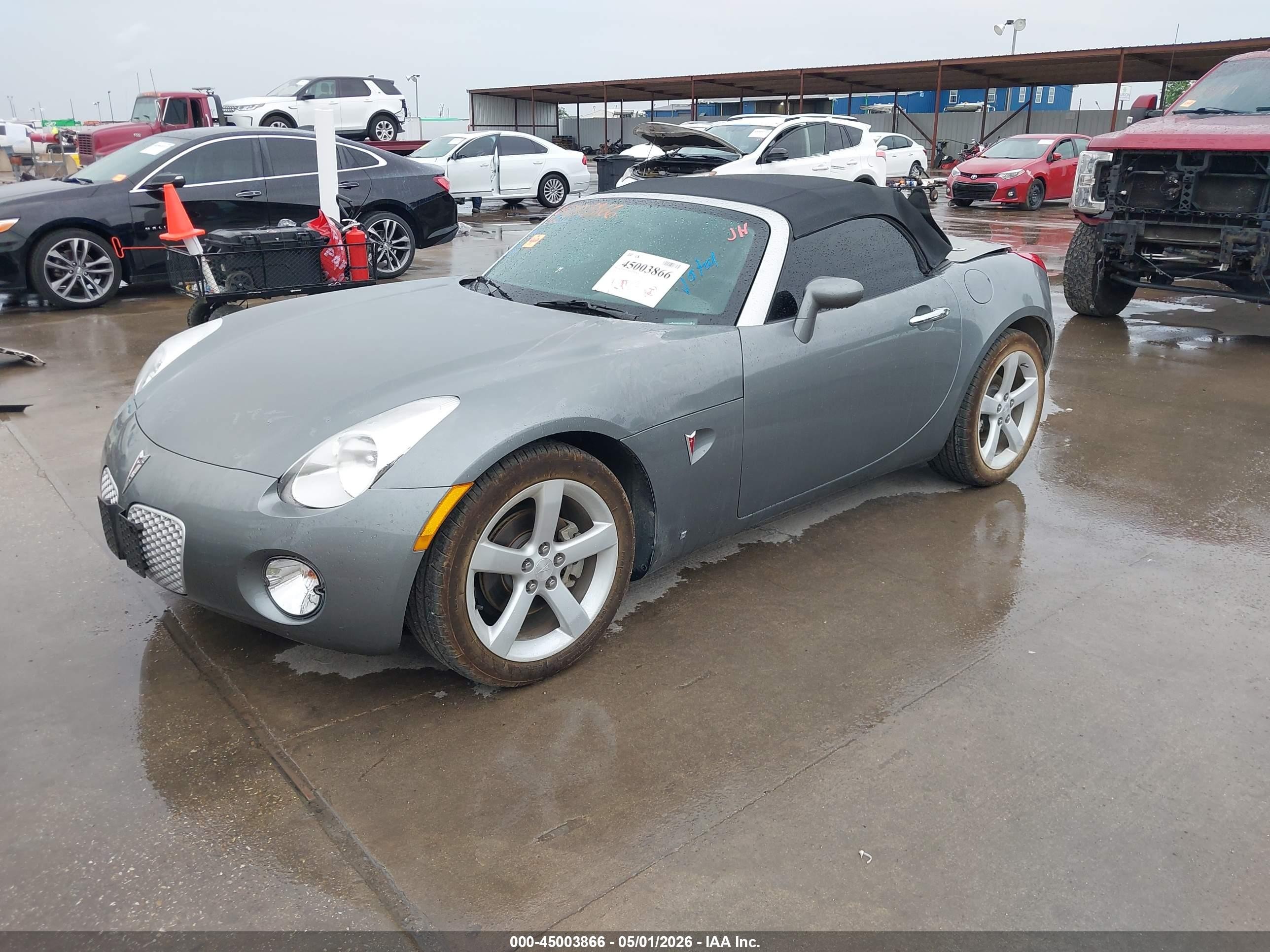 2006 Pontiac Solstice   Gray vin: 1G2MB33B66Y101794