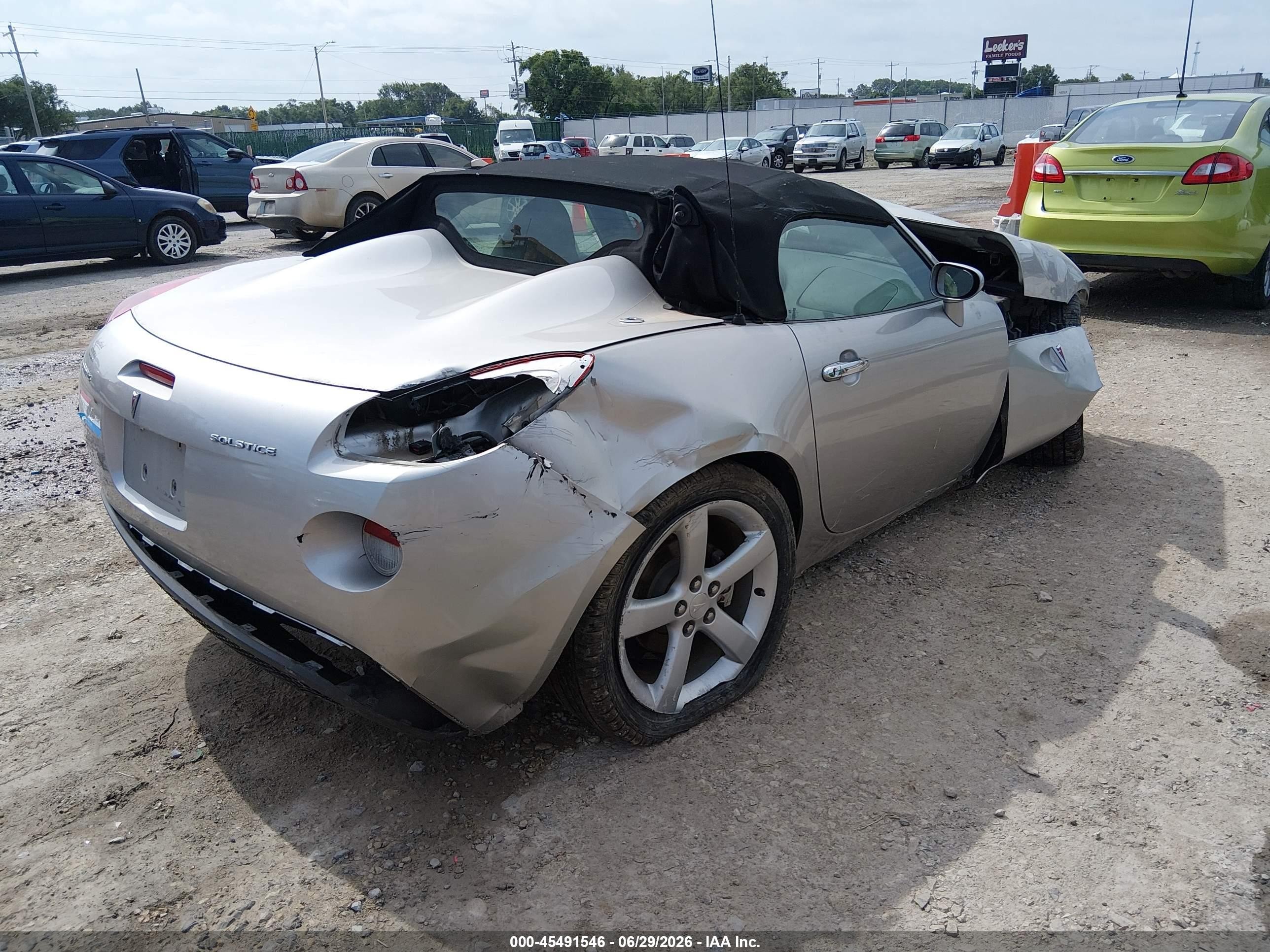 2006 Pontiac Solstice Gray vin: 1G2MB33B66Y109829