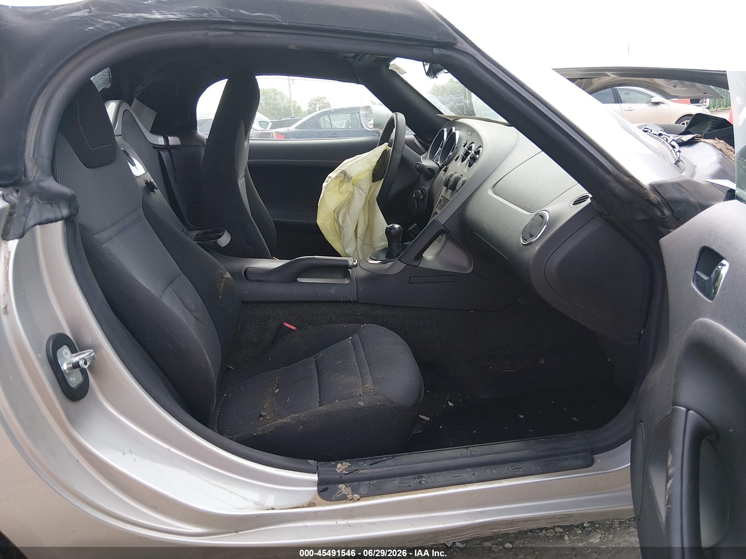 2006 Pontiac Solstice Gray vin: 1G2MB33B66Y109829