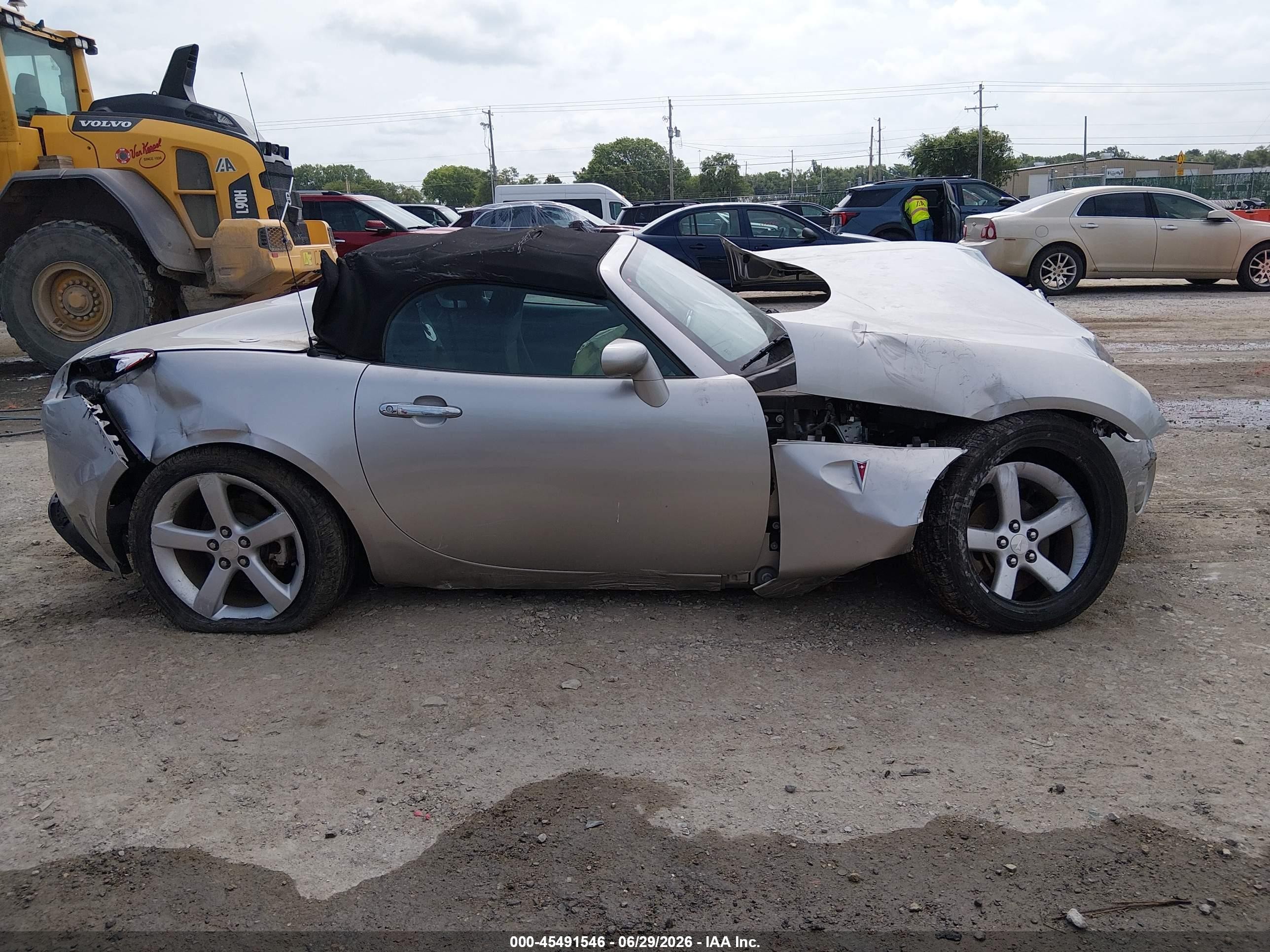 2006 Pontiac Solstice Gray vin: 1G2MB33B66Y109829