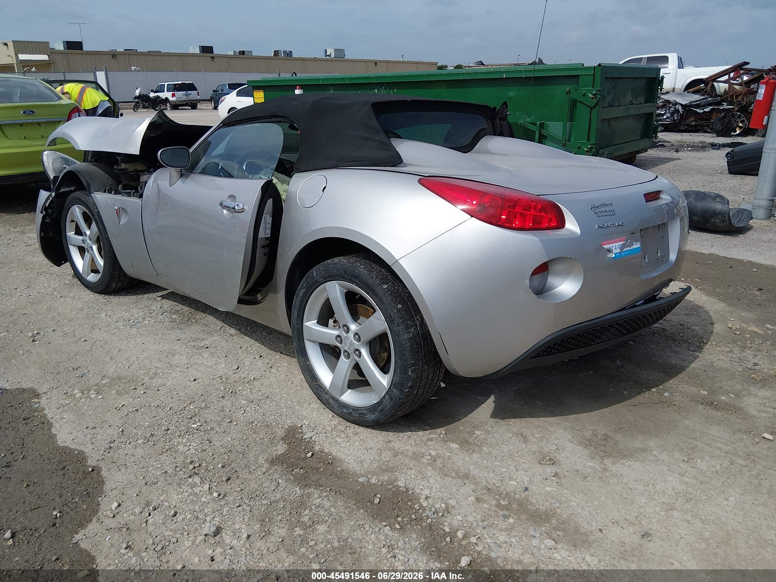 2006 Pontiac Solstice Gray vin: 1G2MB33B66Y109829