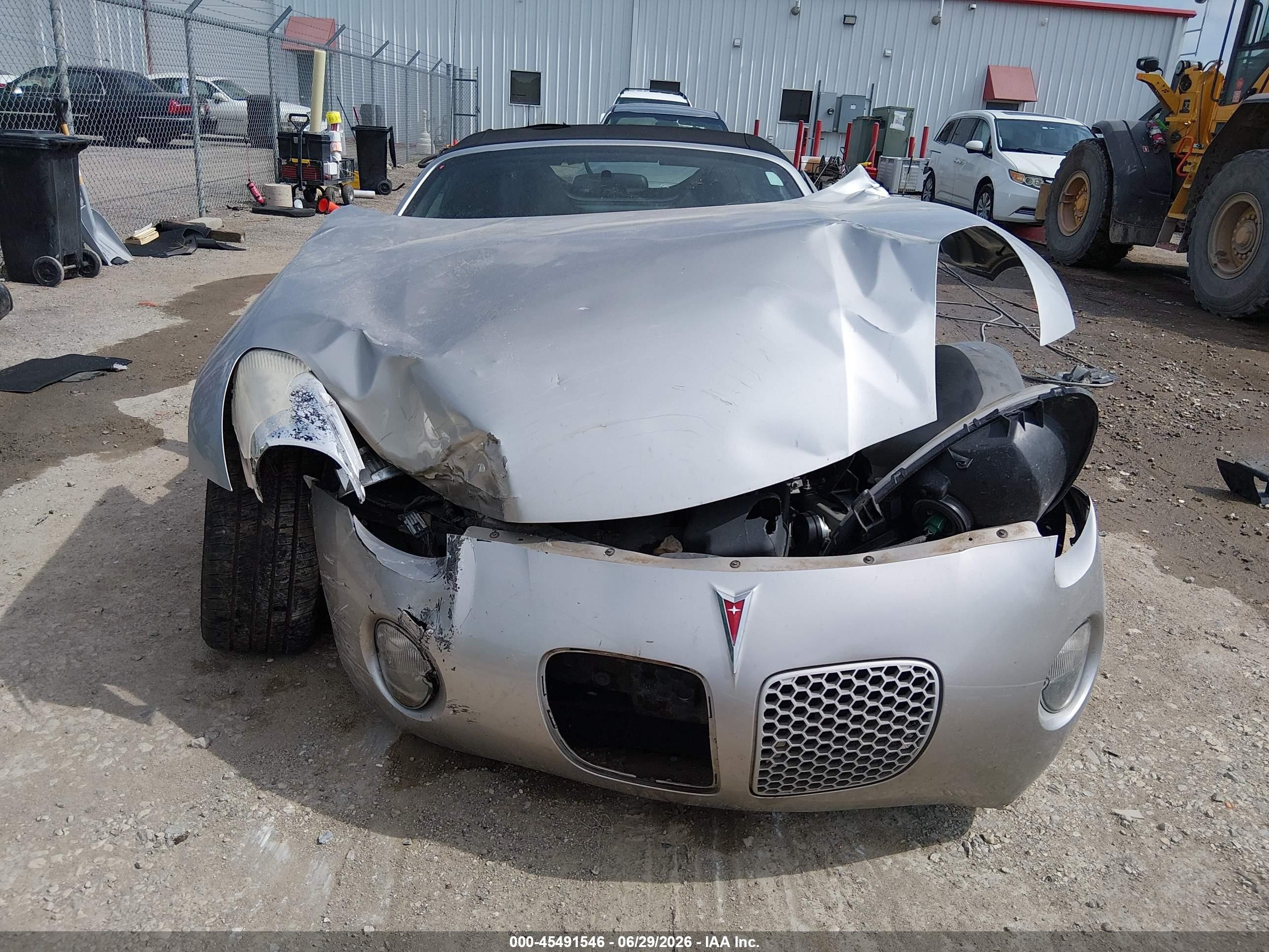 2006 Pontiac Solstice Gray vin: 1G2MB33B66Y109829