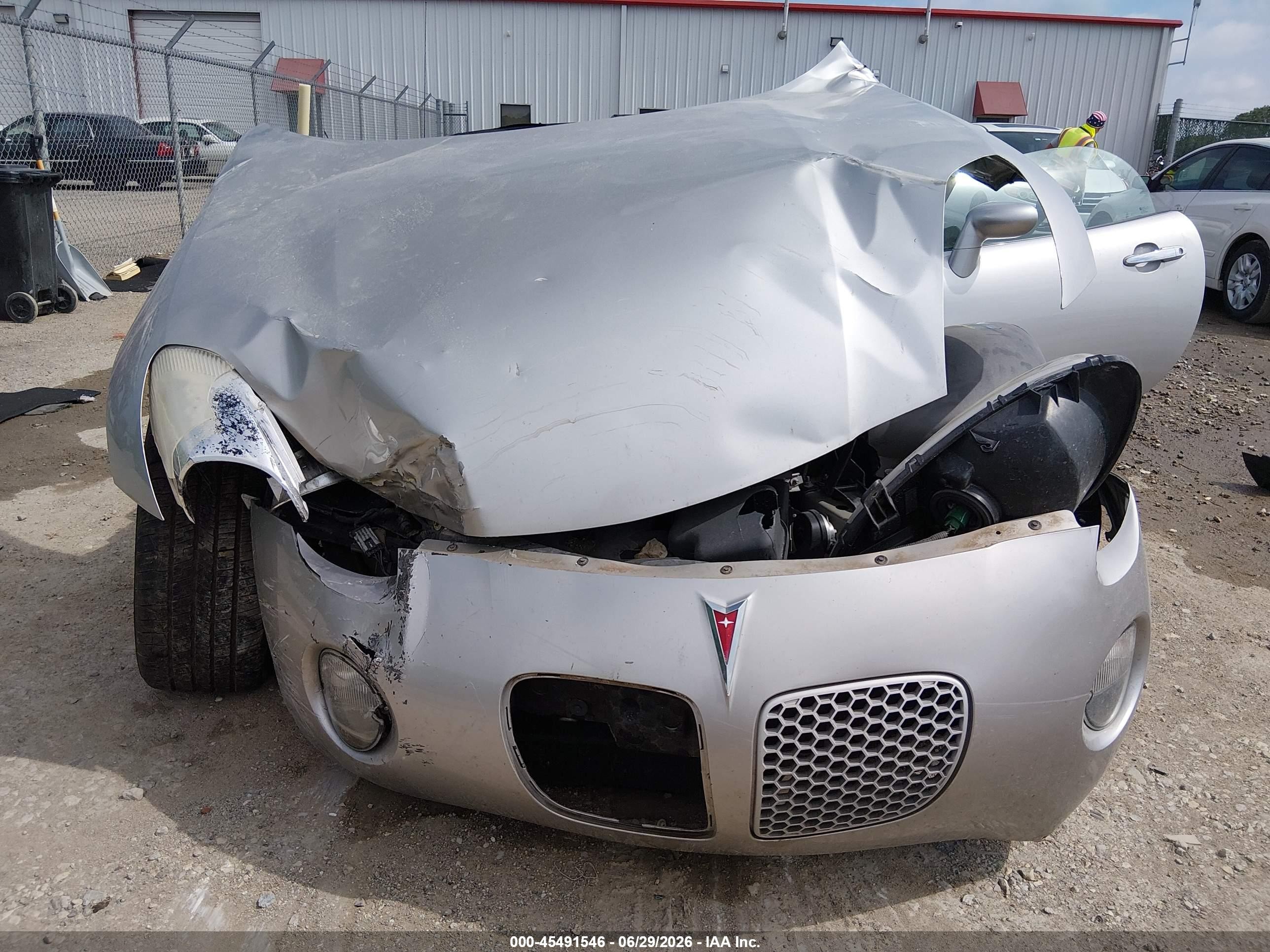 2006 Pontiac Solstice Gray vin: 1G2MB33B66Y109829