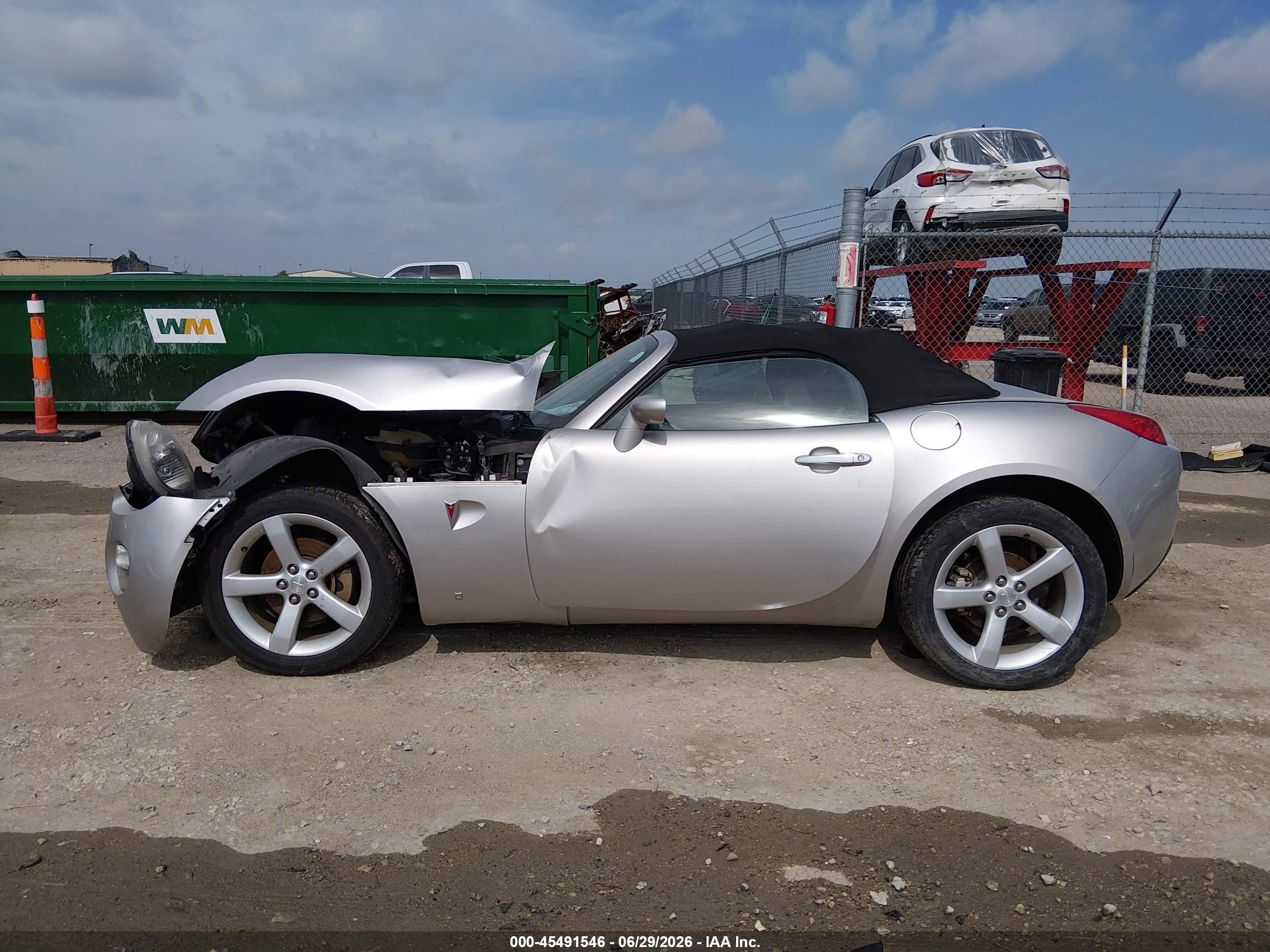2006 Pontiac Solstice Gray vin: 1G2MB33B66Y109829