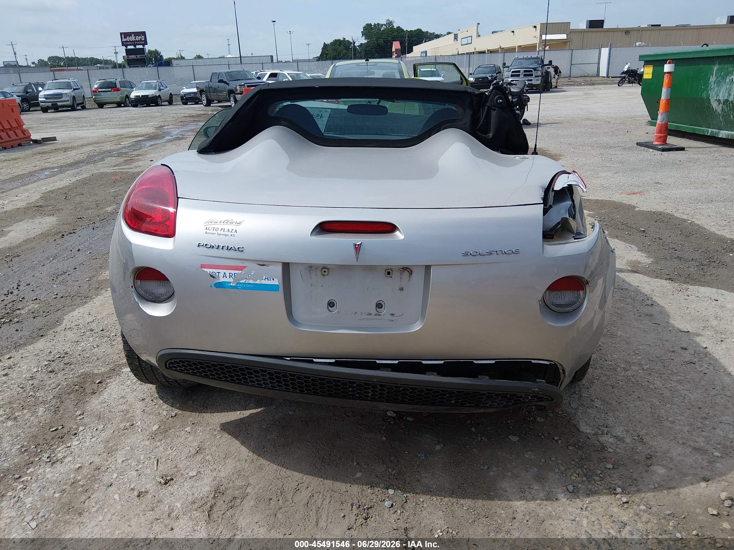 2006 Pontiac Solstice Gray vin: 1G2MB33B66Y109829