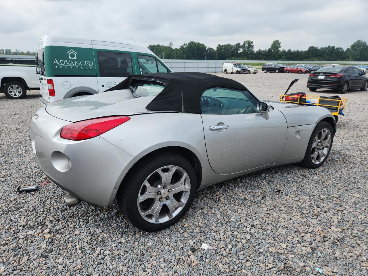 2006 Pontiac Solstice Silver vin: 1G2MB33B66Y111208