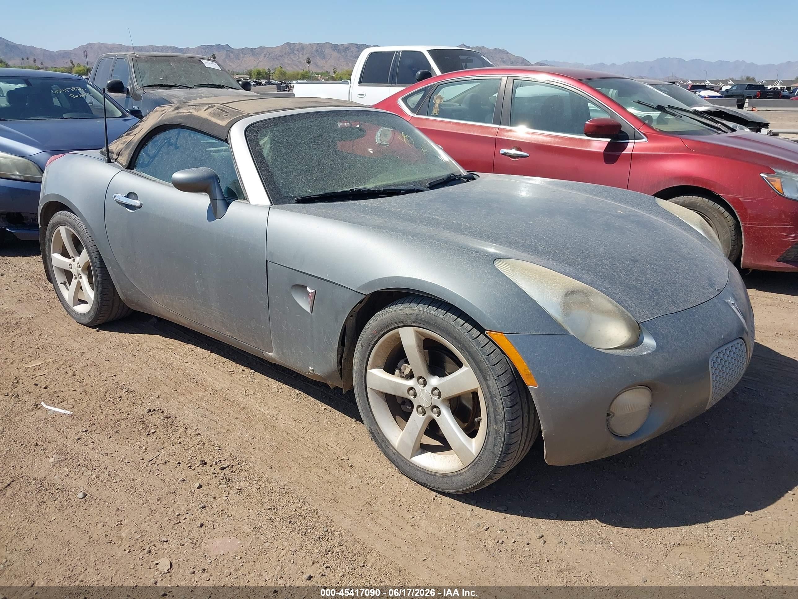2006 Pontiac Solstice   Синий vin: 1G2MB33B86Y104020