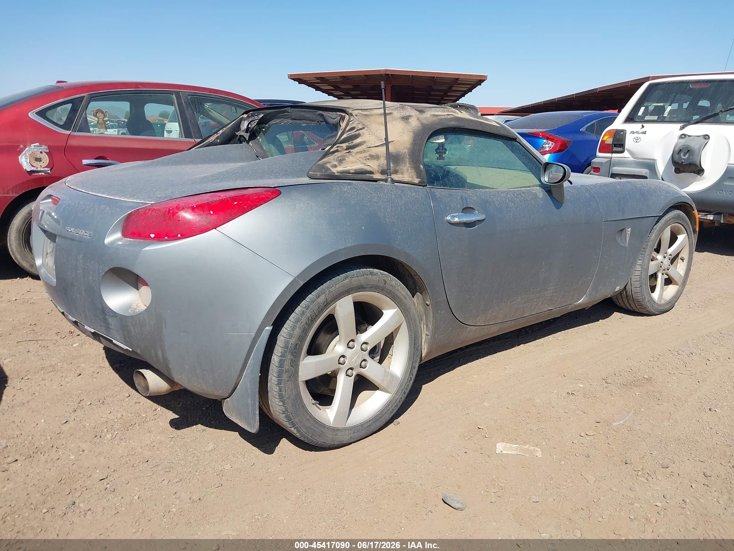 2006 Pontiac Solstice   Blue vin: 1G2MB33B86Y104020