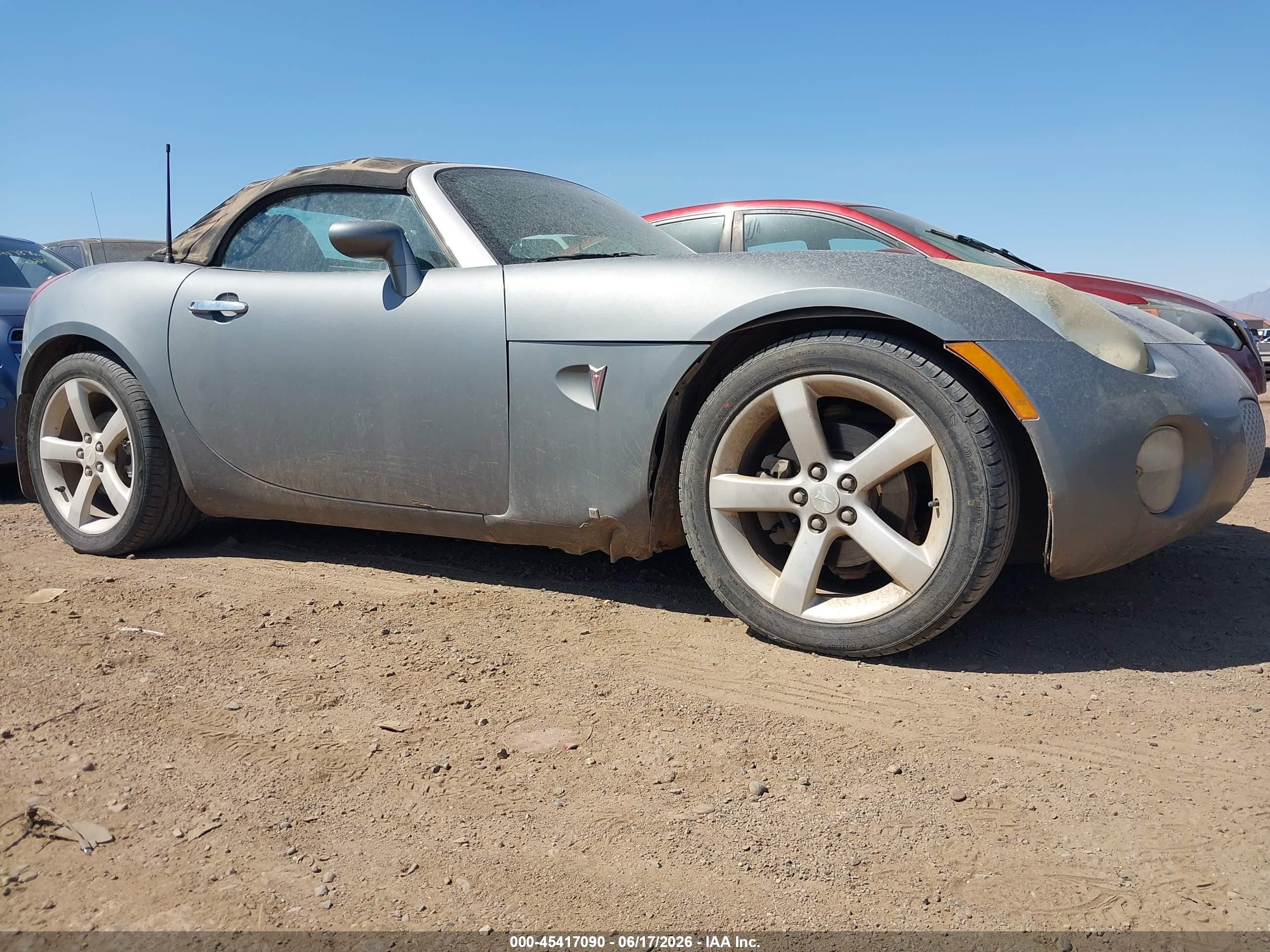 2006 Pontiac Solstice   Blue vin: 1G2MB33B86Y104020