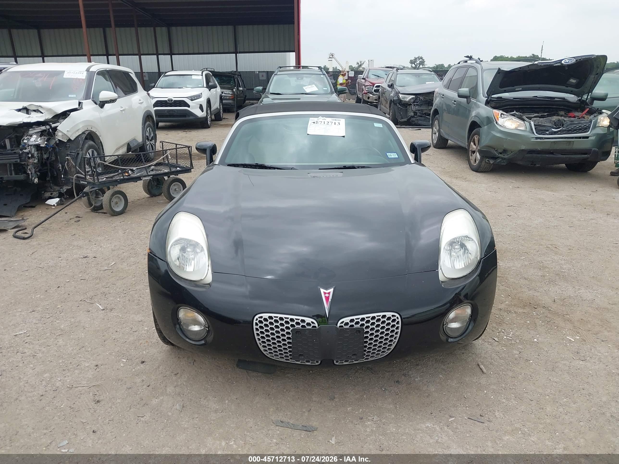 2006 Pontiac Solstice   Black vin: 1G2MB33B86Y106463