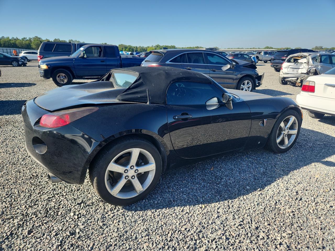 2007 Pontiac Solstice Black vin: 1G2MB35B07Y104723