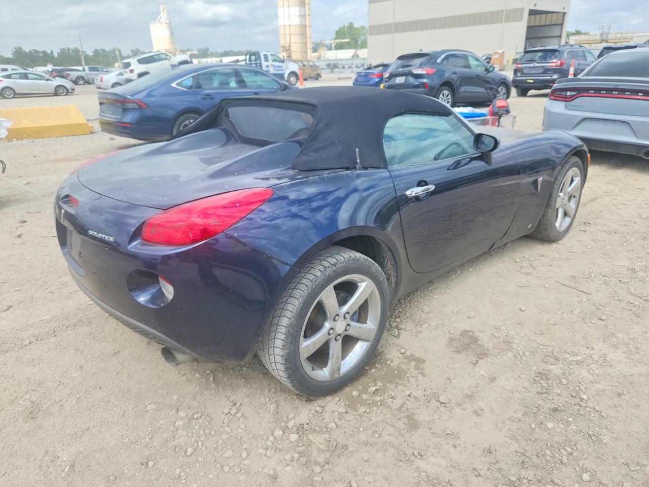 2007 Pontiac Solstice Blue vin: 1G2MB35B07Y105872